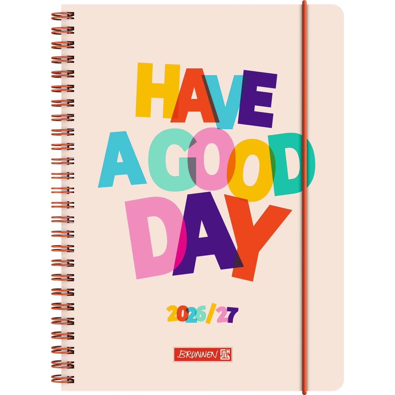 Baier & Schneider Schülerkalender Schülerkalender 2026/2027 "Good Day", A5, Kunststoff