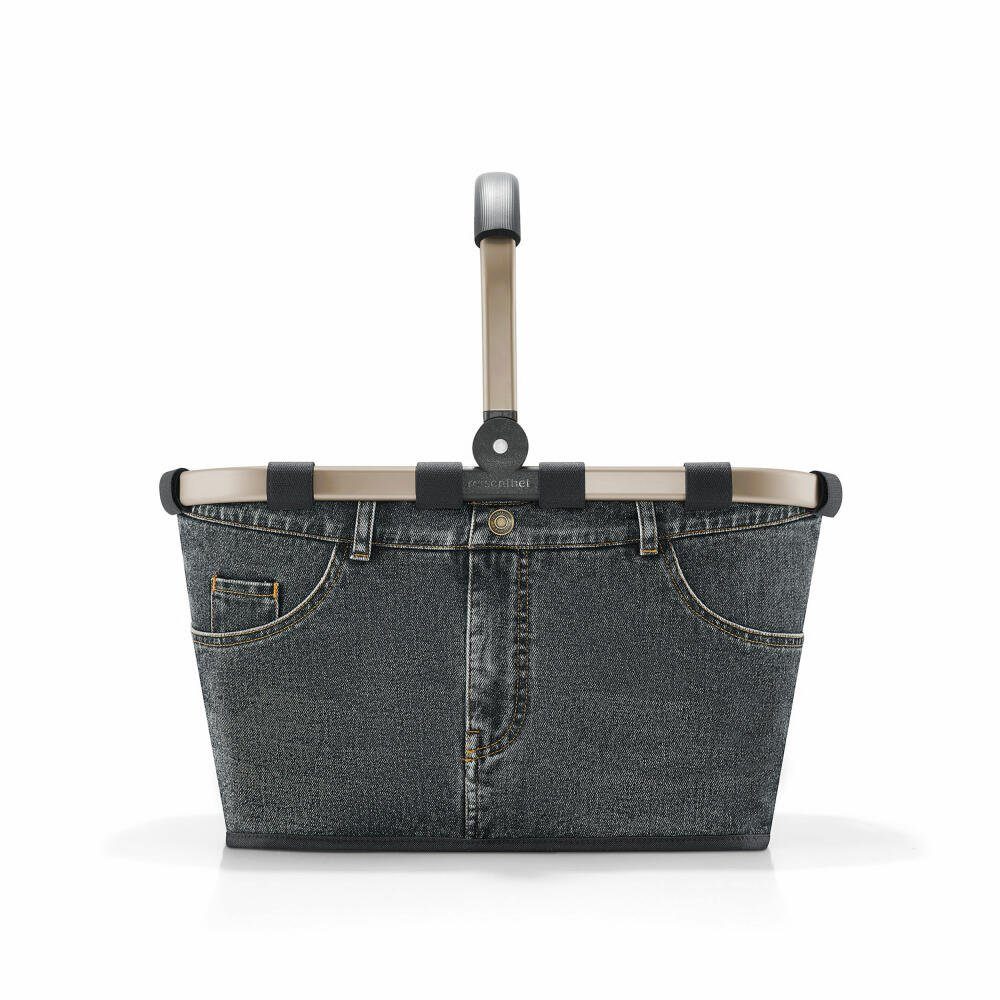 REISENTHEL® Einkaufskorb carrybag Frame Jeans Dark Grey 22 L