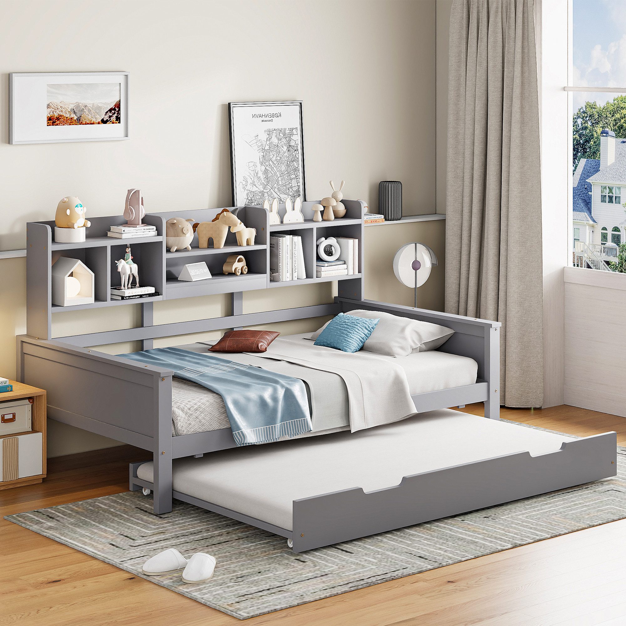 HAUSS SPOLE Schlafsofa 90x200cm mit Ausziehbett günstig online kaufen