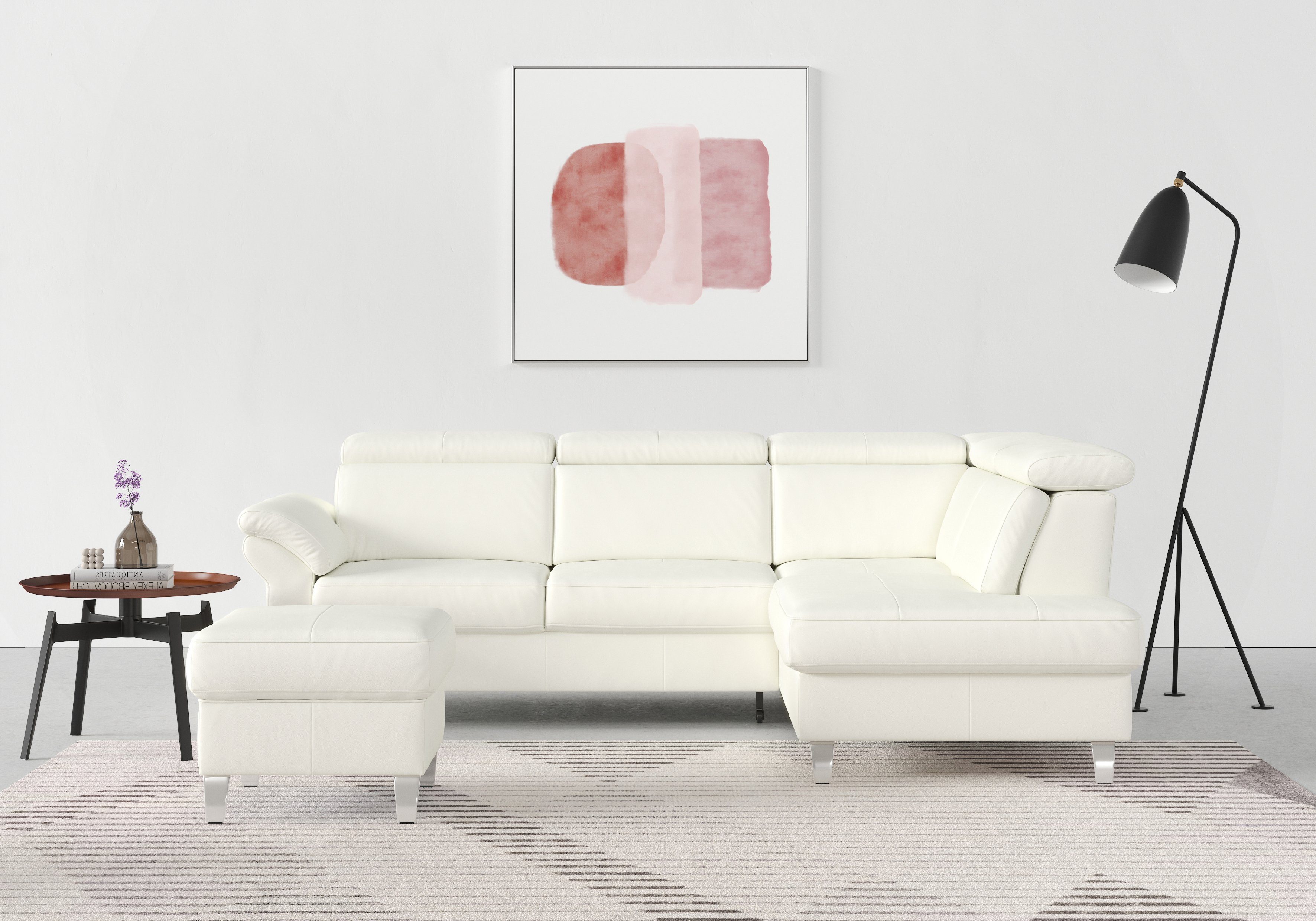 sit&more Ecksofa Arngast L-Form, inklusive Kopfteilverstellung günstig online kaufen