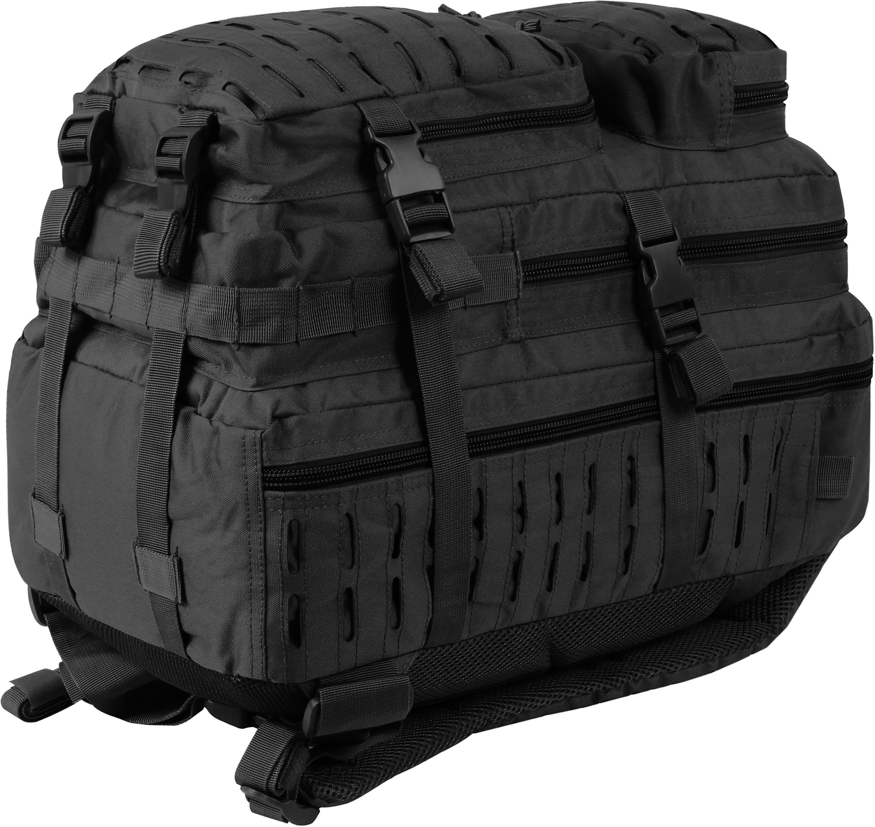 normani Daypack Daypack Rucksack 50 Liter Laser Tec, Tagesrucksack mit großem Volumen US Cooper Assault Pack