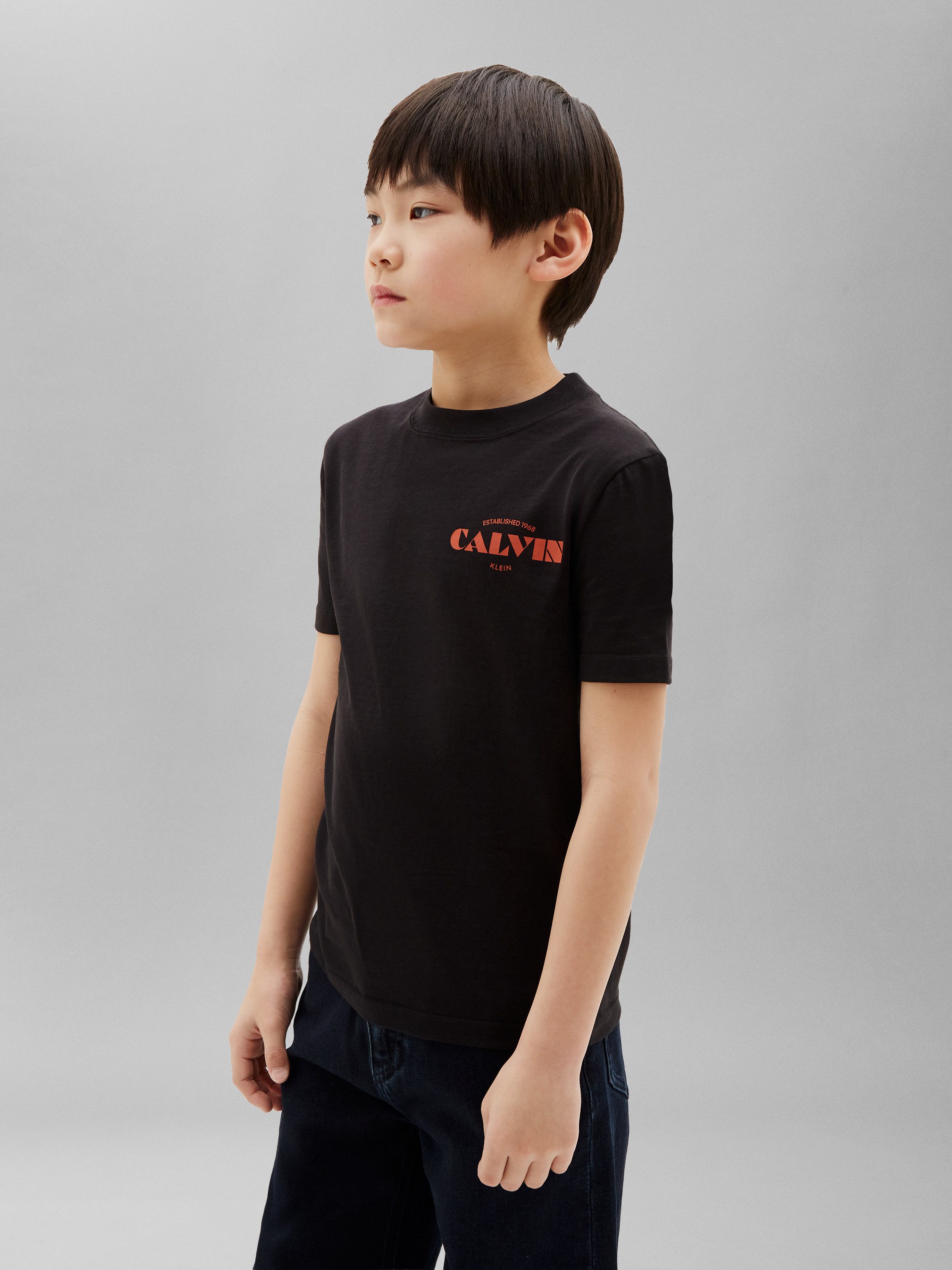 T-Shirt CALVIN SMALL CHEST PRINT TEE