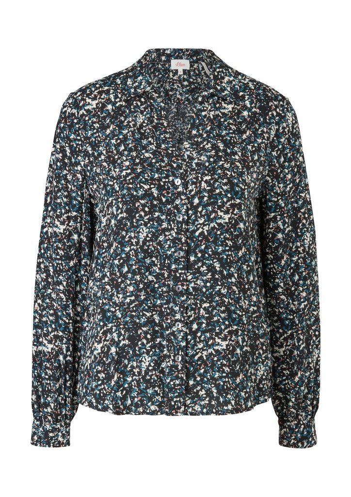 s.Oliver Blusentop Bluse langarm