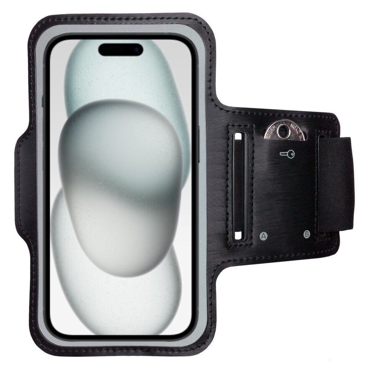 CoverKingz Handyhülle Sportarmband für Apple iPhone 15 Sport Fitness Armband Hülle Tasche