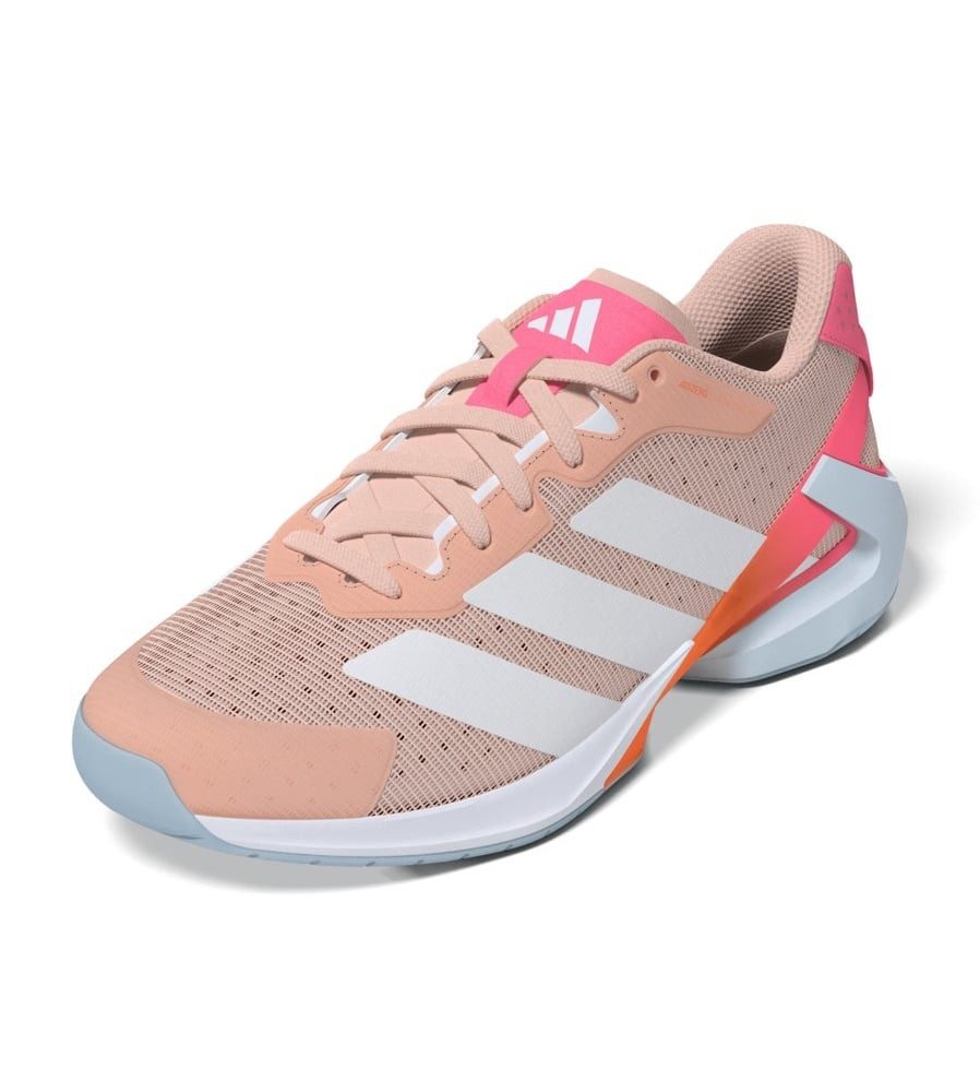 adidas Performance Hallen-Indoorschuhe Adizero Counterblast hellorange/weiss/pink Damen Squashschuh