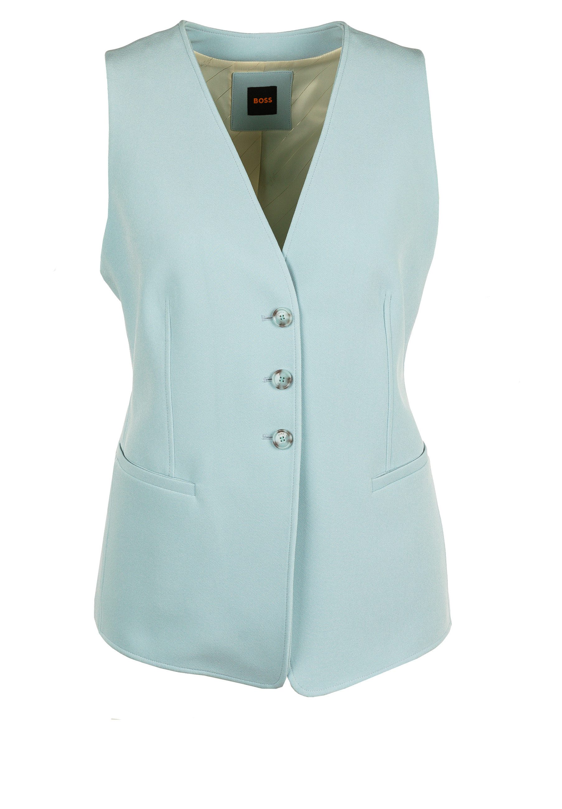BOSS ORANGE Jackenblazer Javesta aus Stretch-Crêpe (1-tlg)