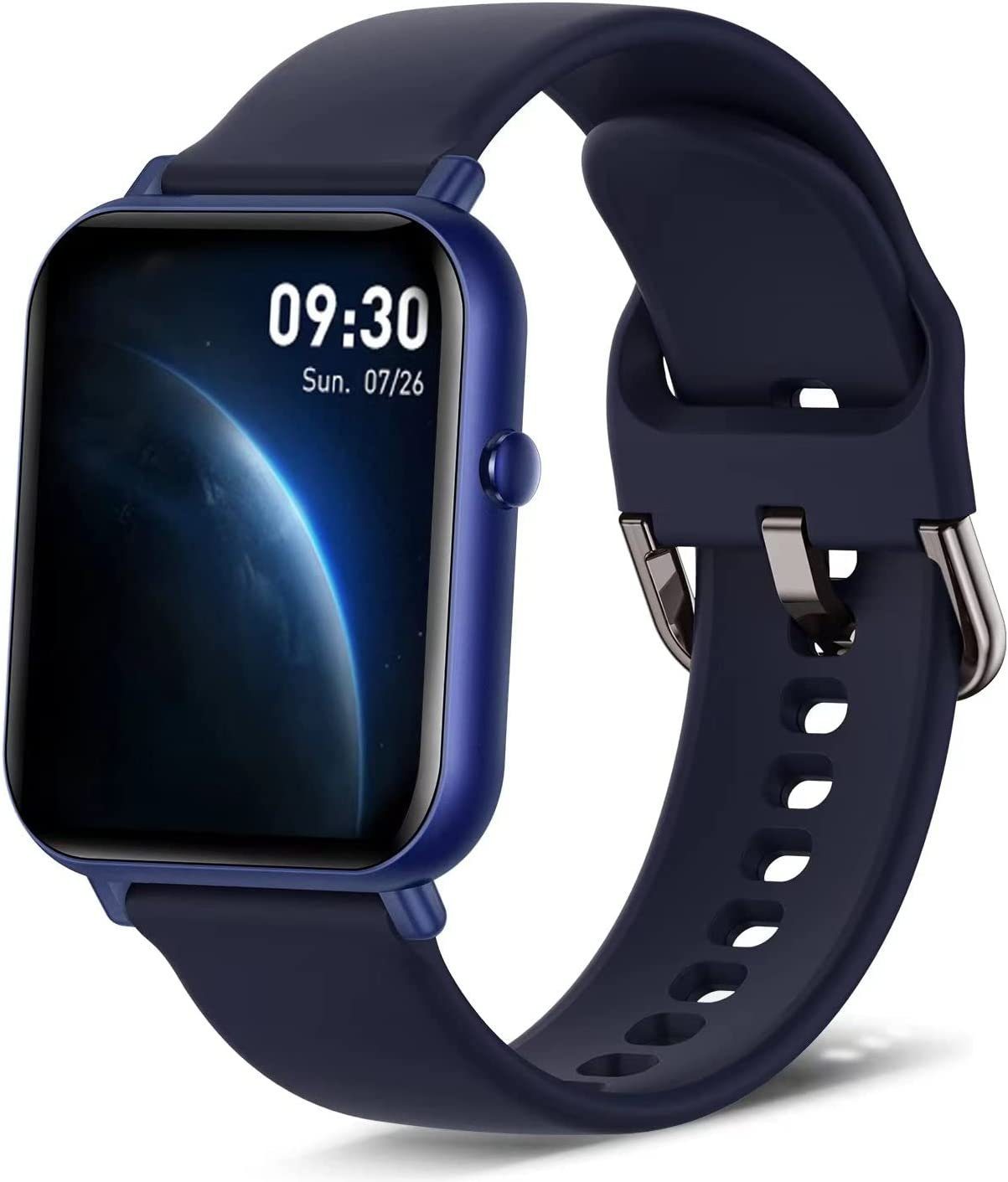 22mm Armband S0S3Z023JVCP2) Uhr), Ersatzarmband(Keine Smartwatch Uhrenarmbänder Smartwatch(Artikel-Nr. Kompatibel Mutoy für Smartwatch-Armband Blau Zubehör mit
