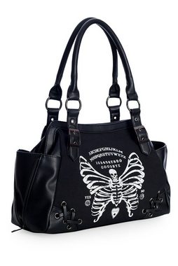 Banned Handtasche Skeleton Butterfly, Skelett Schmetterling Print