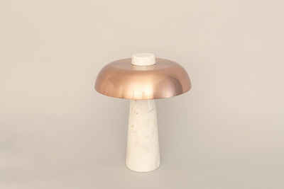 marmortrend Sehnsucht nach Einzigartigkeit Tischleuchte marmortrend Fungus Tischlampe, ohne Leuchtmittel, G9 Lampenfassung, 3 flammig