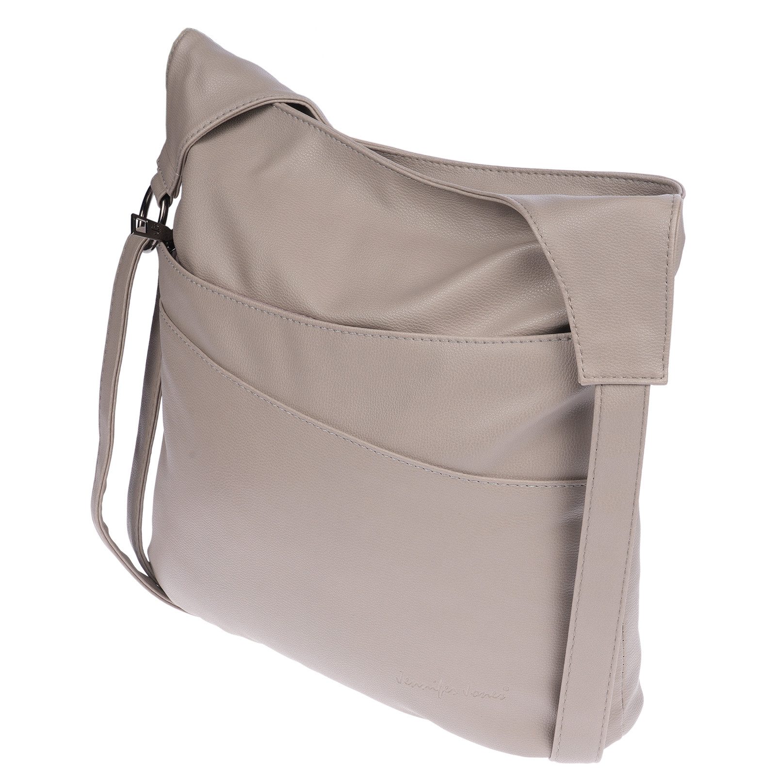Christian Wippermann Umhängetasche Große Damen Shopper Umhängetasche Tasche (einzeln), Crossover Leder Optik