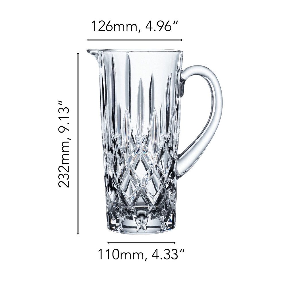 Nachtmann Wasserkrug Nachtmann Noblesse Krug 1 Liter, (Packung)