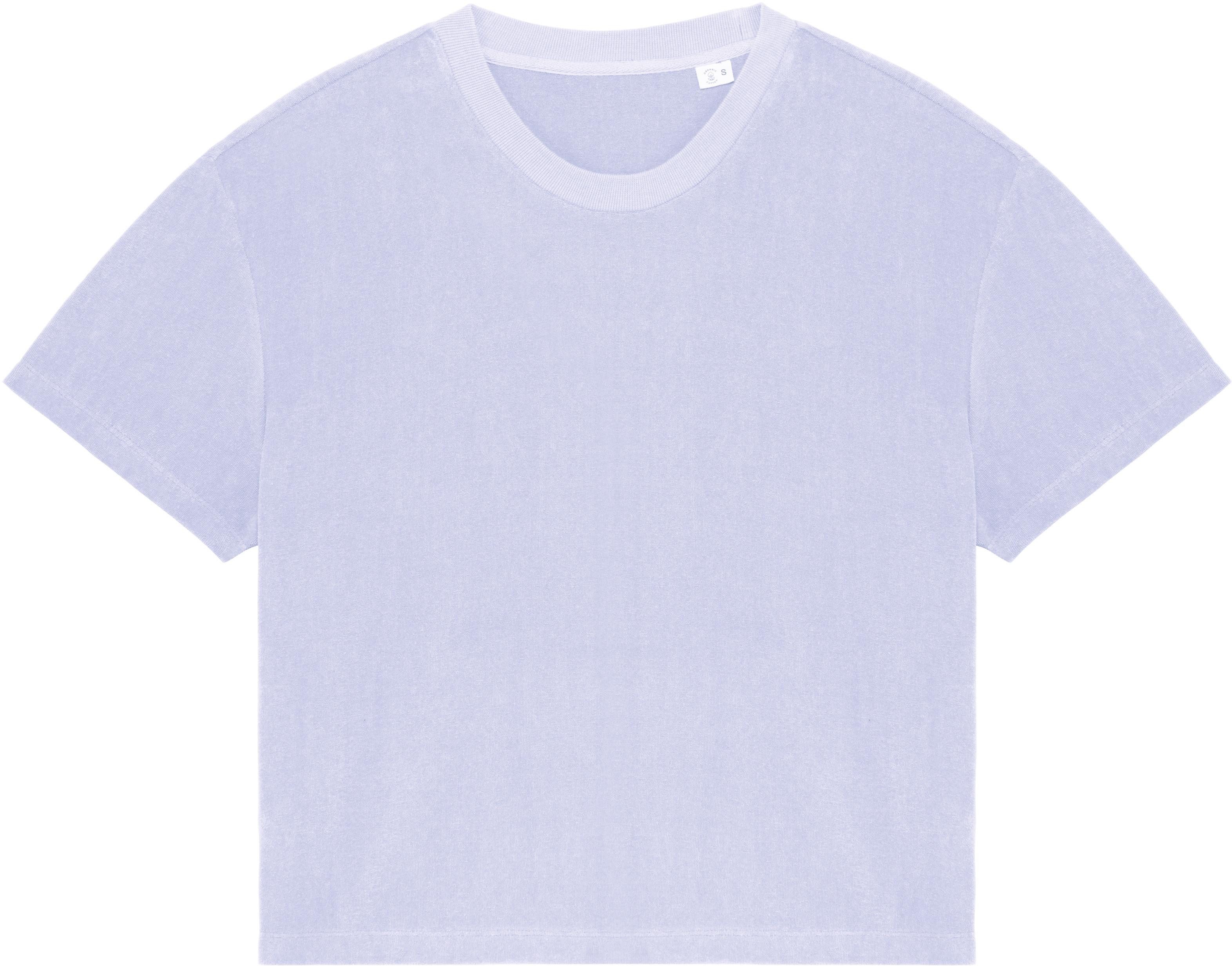 Native Spirit Rundhalsshirt Umweltfreundliches Damen-T-Shirt aus Frottee günstig online kaufen