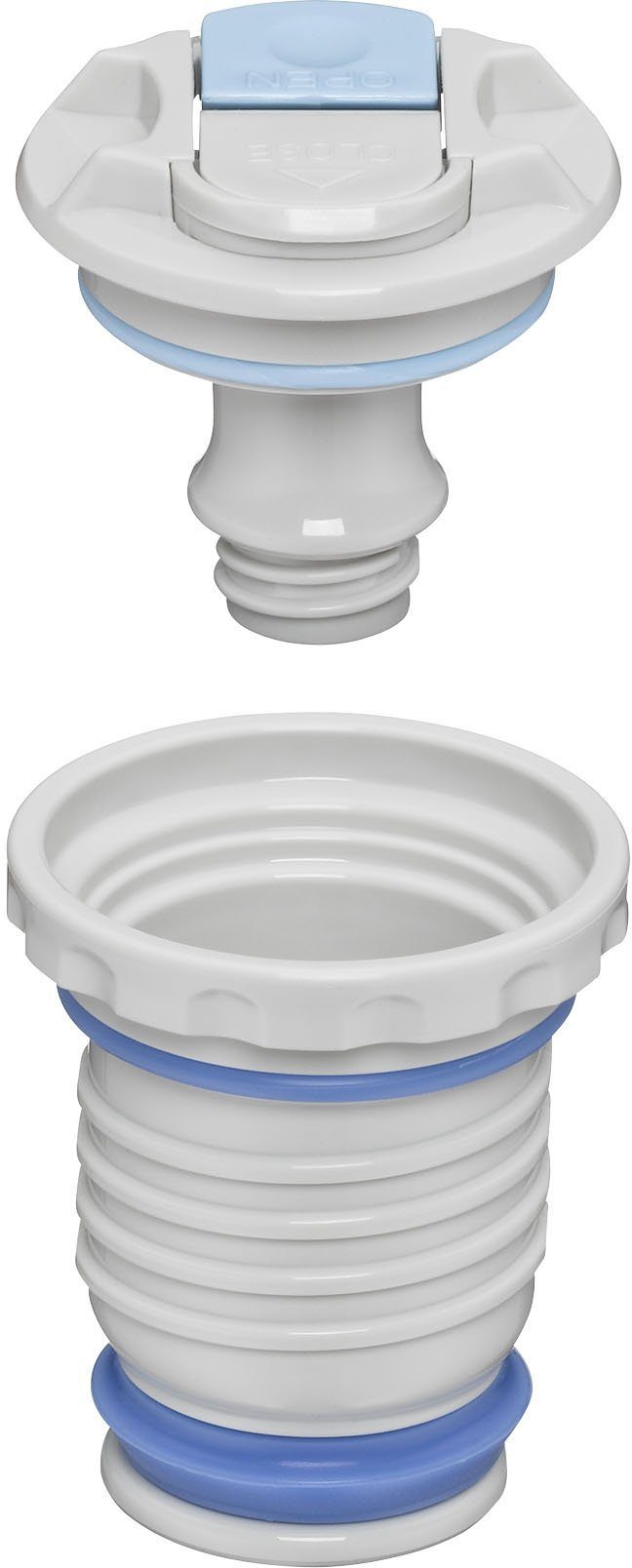 THERMOS Isolierkanne Light & Compact, 0,35 l, (1-St), aus bruchfestem Edelstahl