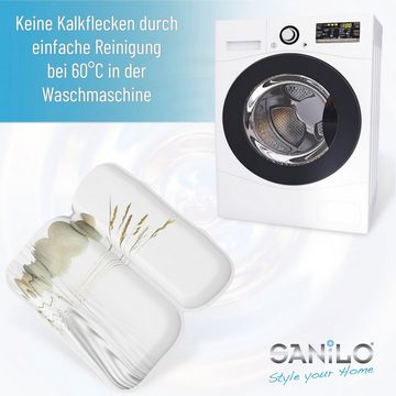 Sanilo Nackenkissen Badewannenkissen Balance, bequem, rutschfest, kräftige Farben, mit 7 starken Saugnäpfen