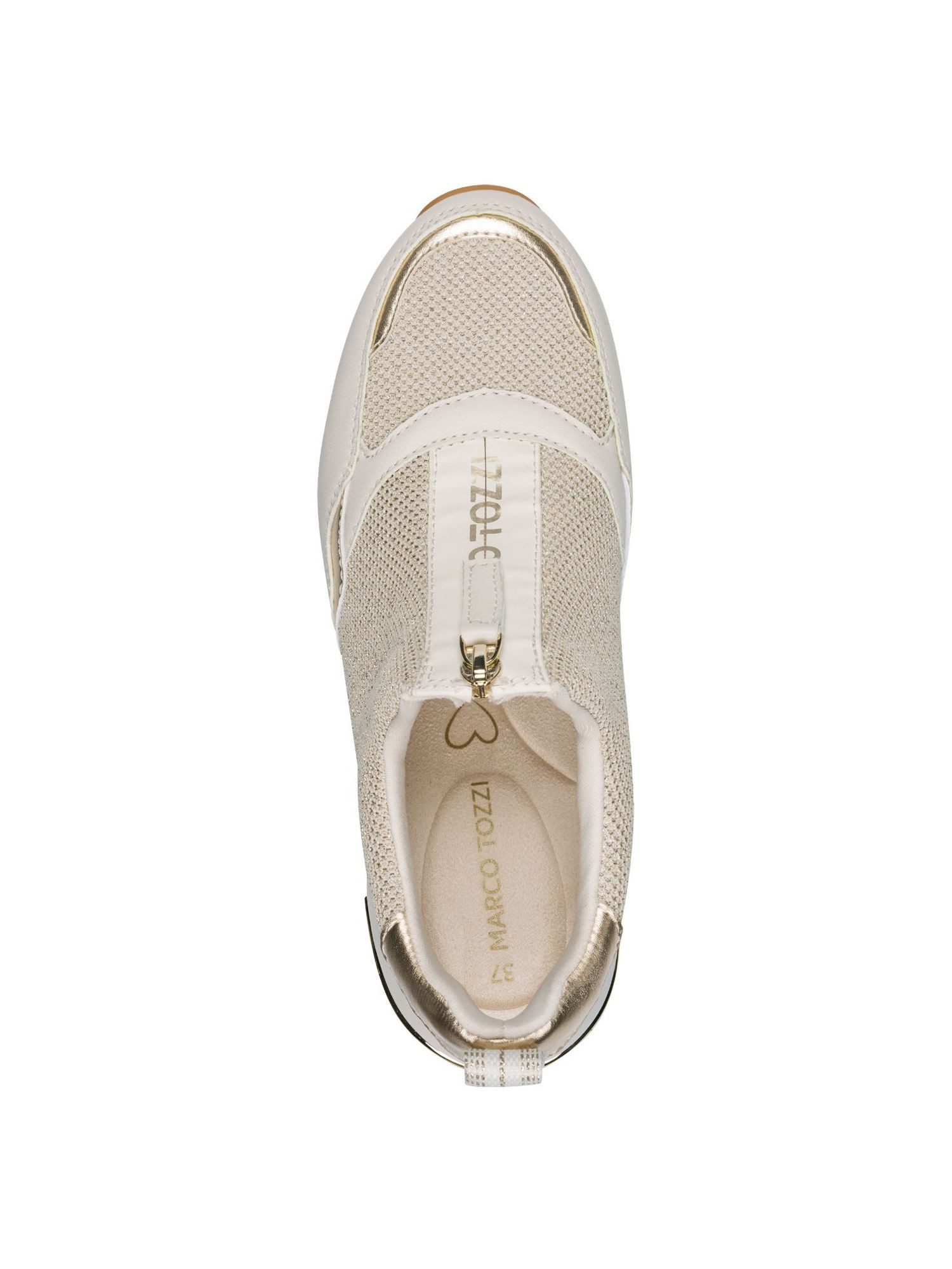 MARCO TOZZI FEEL, Removable Sock mit Keilabsatz Keilabsatz Slip-On Sneaker FEEL