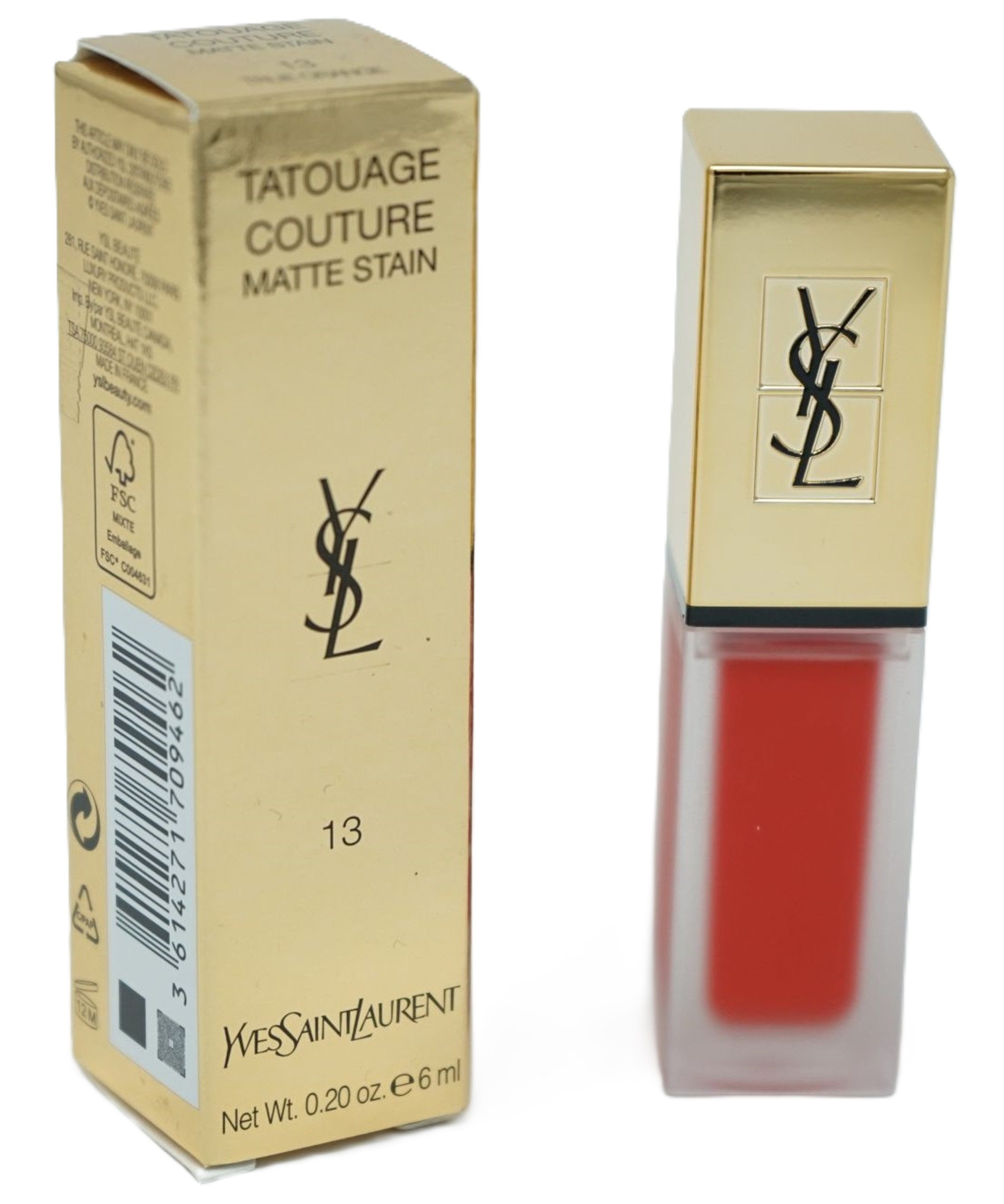 YVES SAINT LAURENT Lippenstift Yves saint Laurent Tatouage Couture Блеск для губ Matte