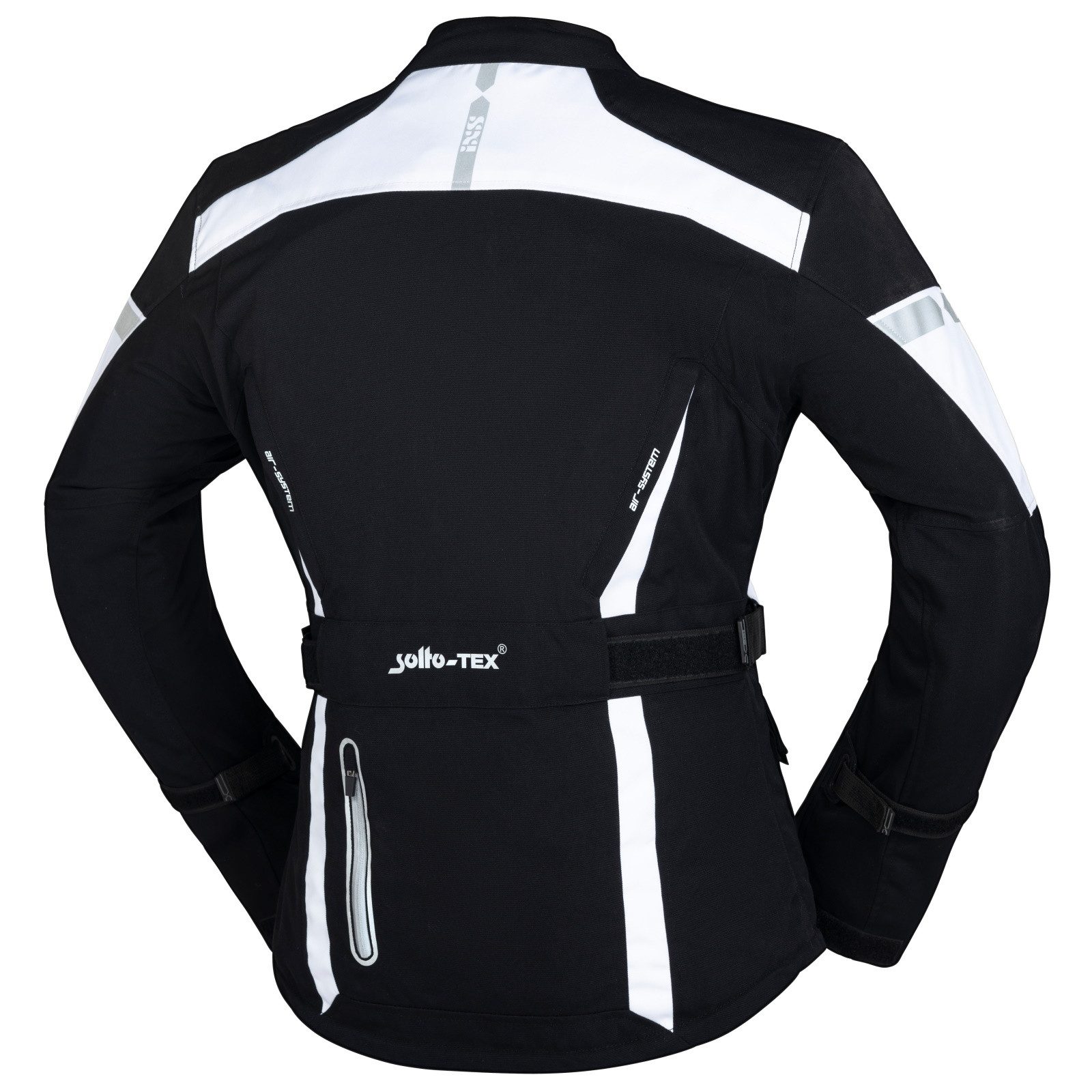 IXS Motorradjacke iXS Pacora-ST Textiljacke Herren schwarz / weiß atmungsak günstig online kaufen