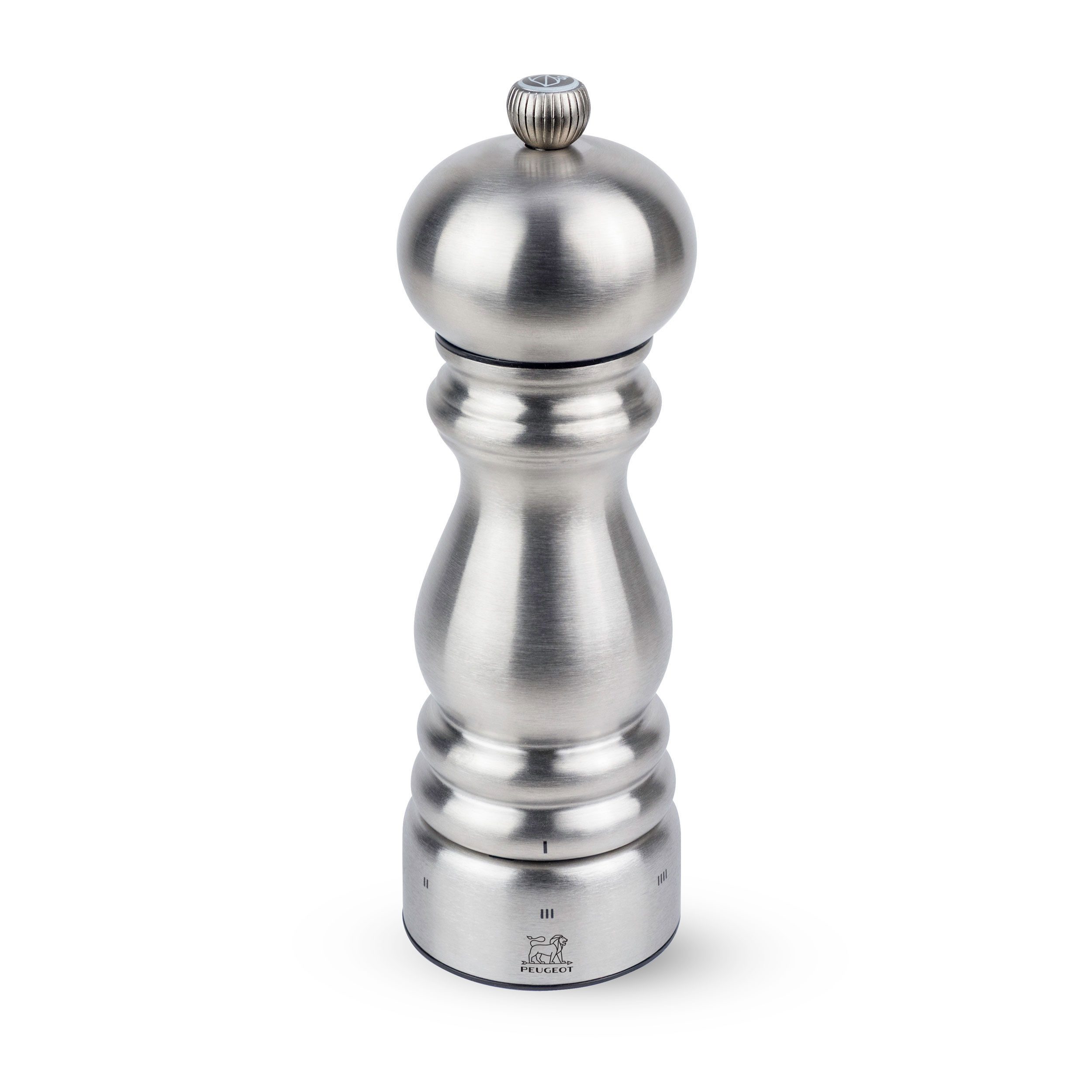 PEUGEOT Salzmühle PARIS CHEF 18cm Edelstahl Silber uSelect Stahlmahlwe Manuell