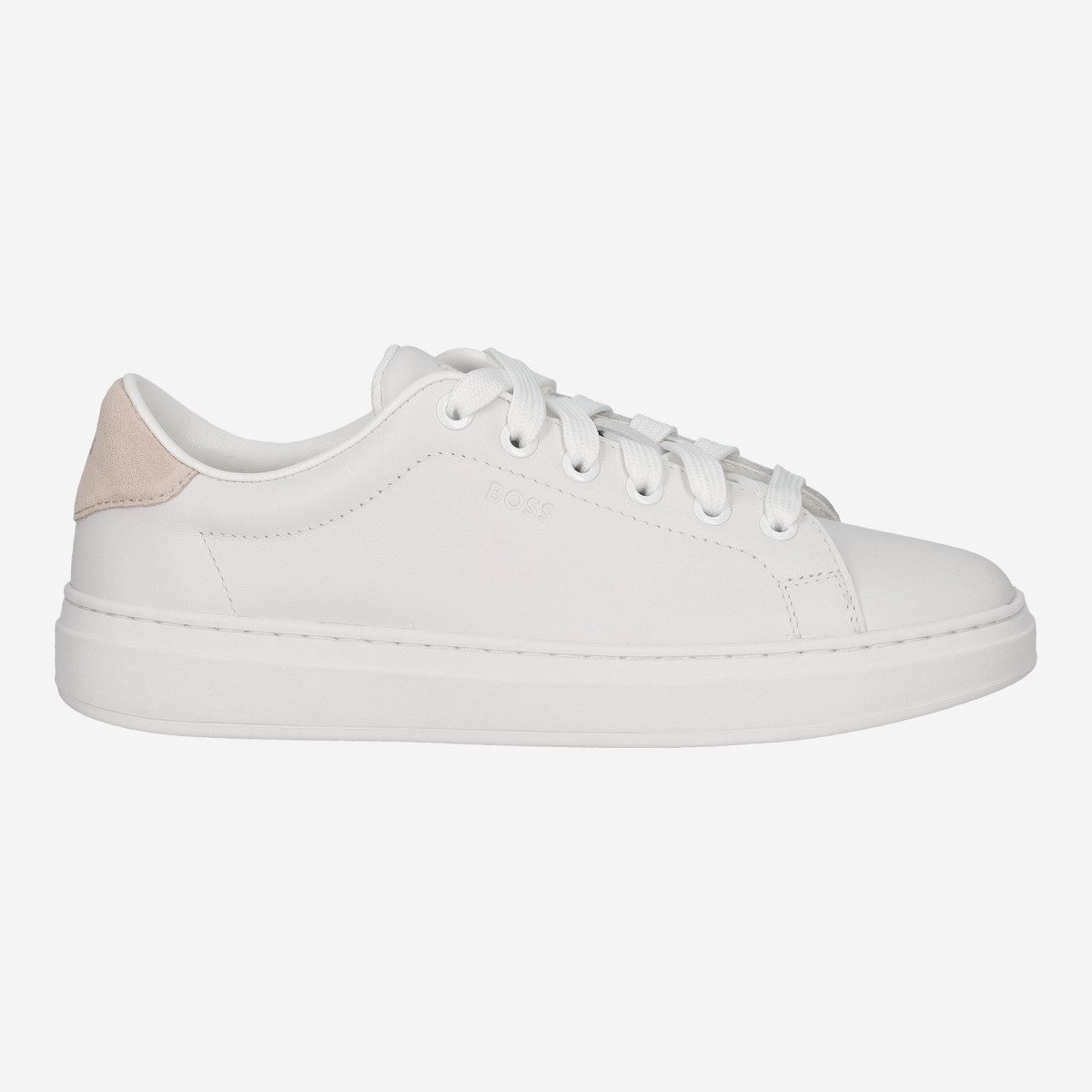 Boss Kieran_Tenn, Sneaker in Weiß/Creme für Damen Sneaker