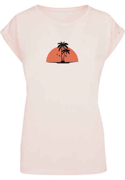 Merchcode T-Shirt Merchcode Damen Ladies Summer - Beach T-Shirt (1-tlg)