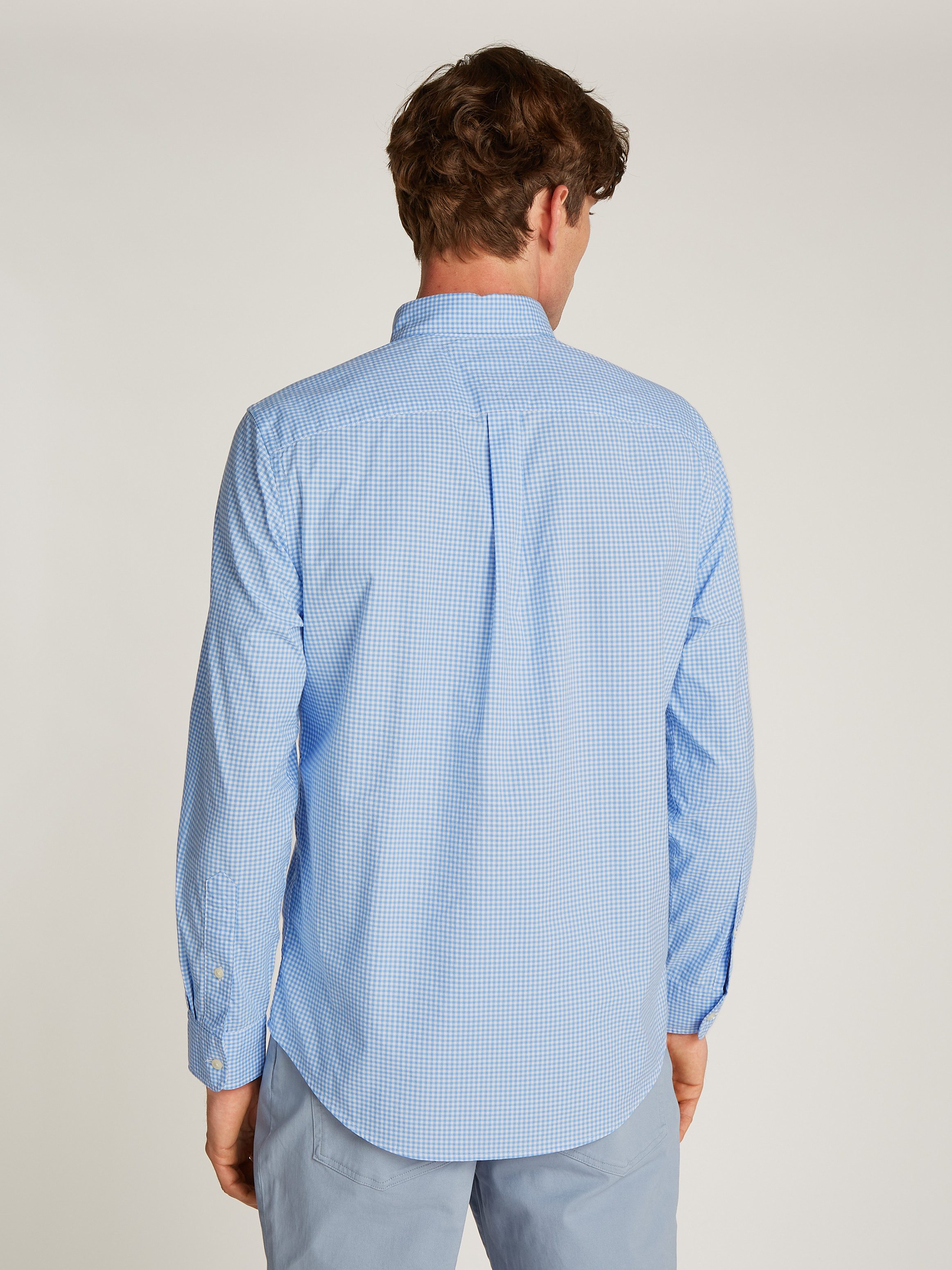 Tommy Hilfiger Businesshemd FLEX POPLIN GINGHAM günstig online kaufen