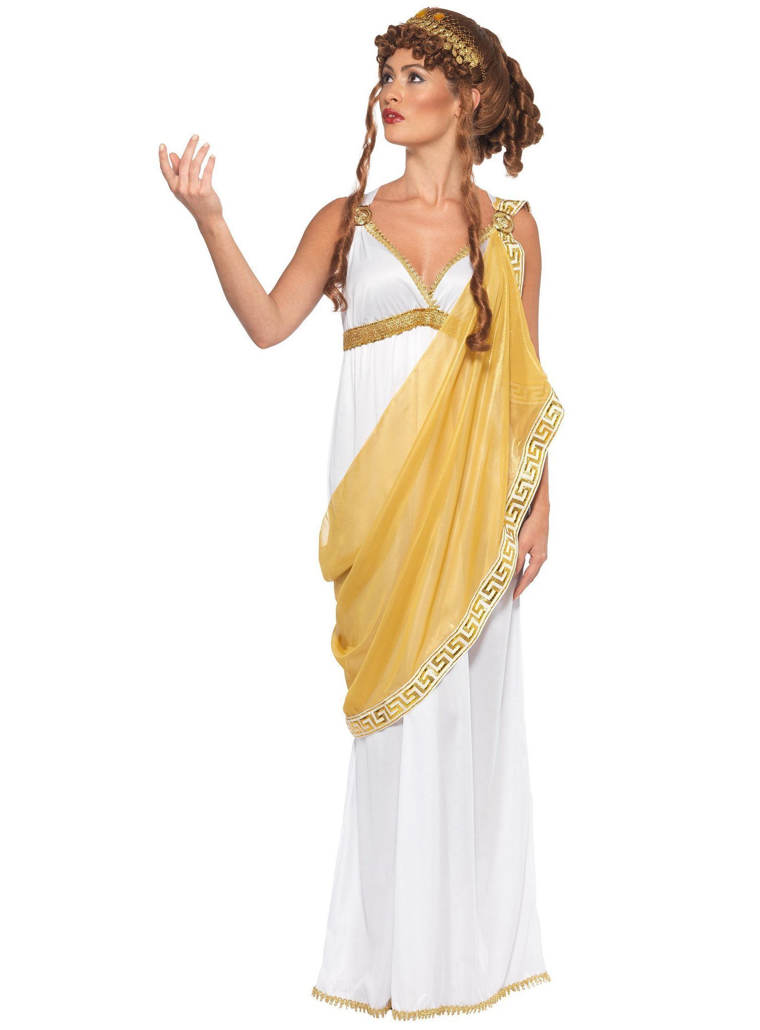 Smiffys Kostüm Göttin Helena Kleid - Karneval Faschingskostüm, Dafür sind 1 günstig online kaufen