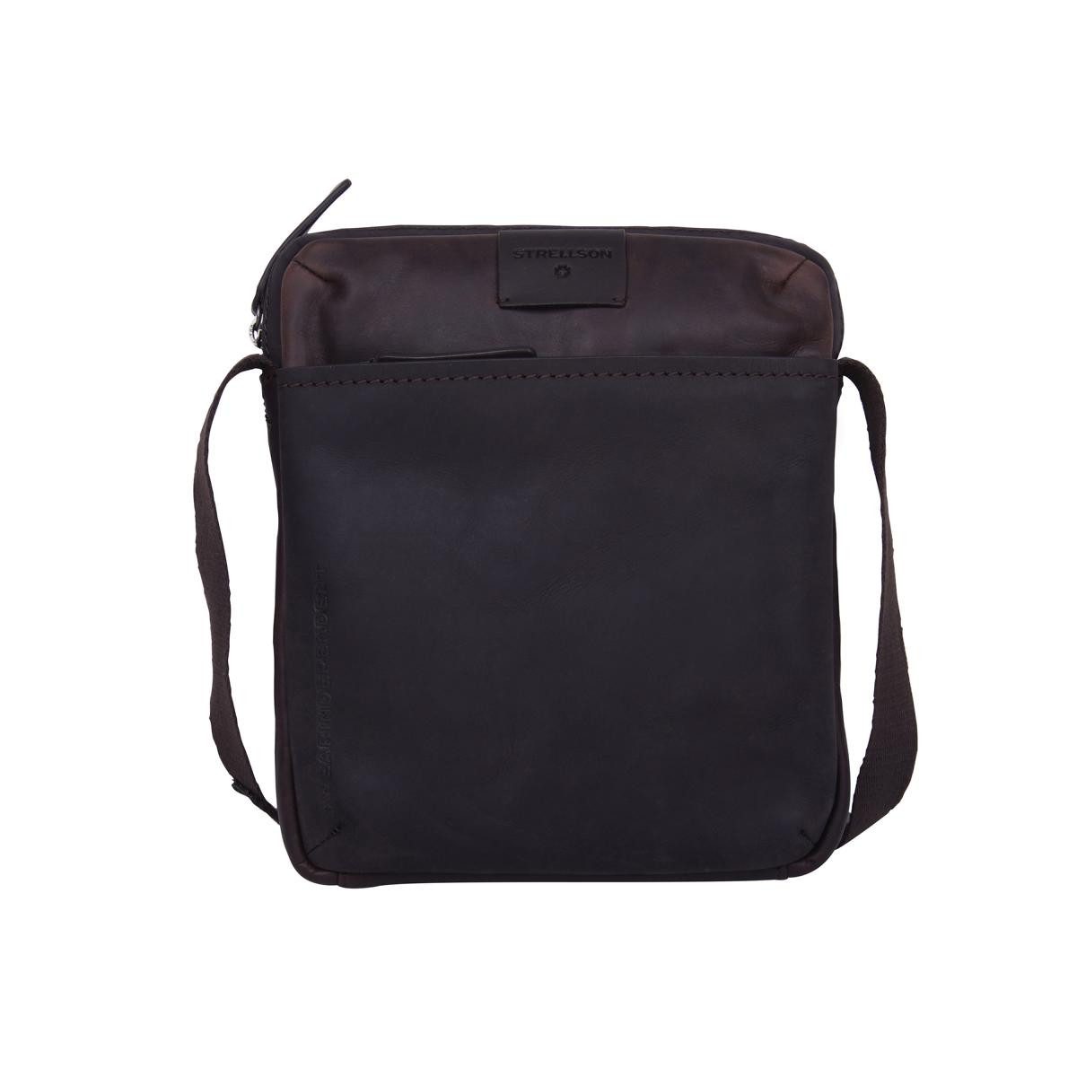 Umhängetasche Brick Lane Marcus Shoulderbag xsvz Herren Umhängetasche Leder Hochform