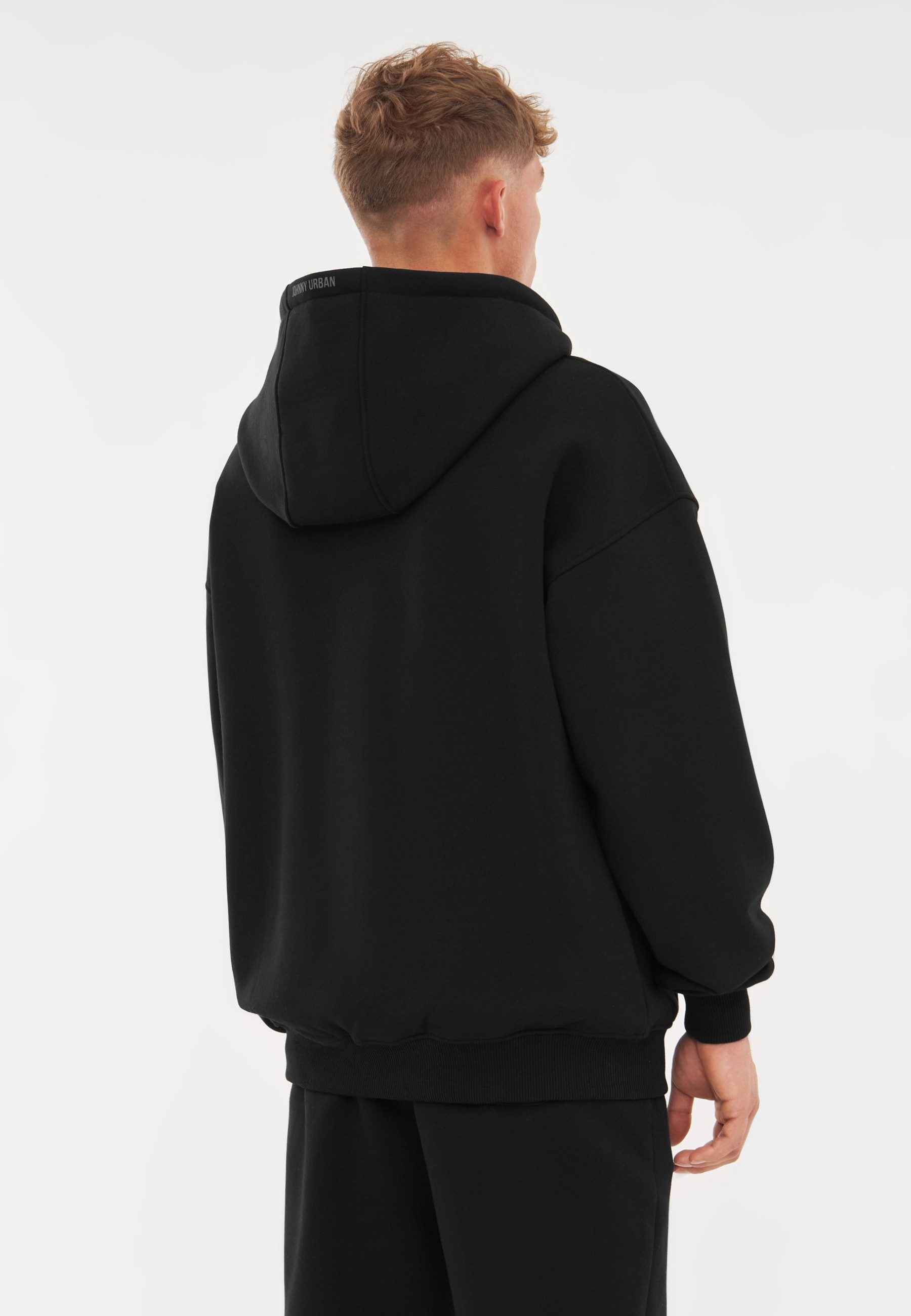 Johnny Urban Sweatjacke Caleb Oversize Sweatjacke (1-tlg) Kapuzenjacke aus dickem Stoff, weich und knitterfrei