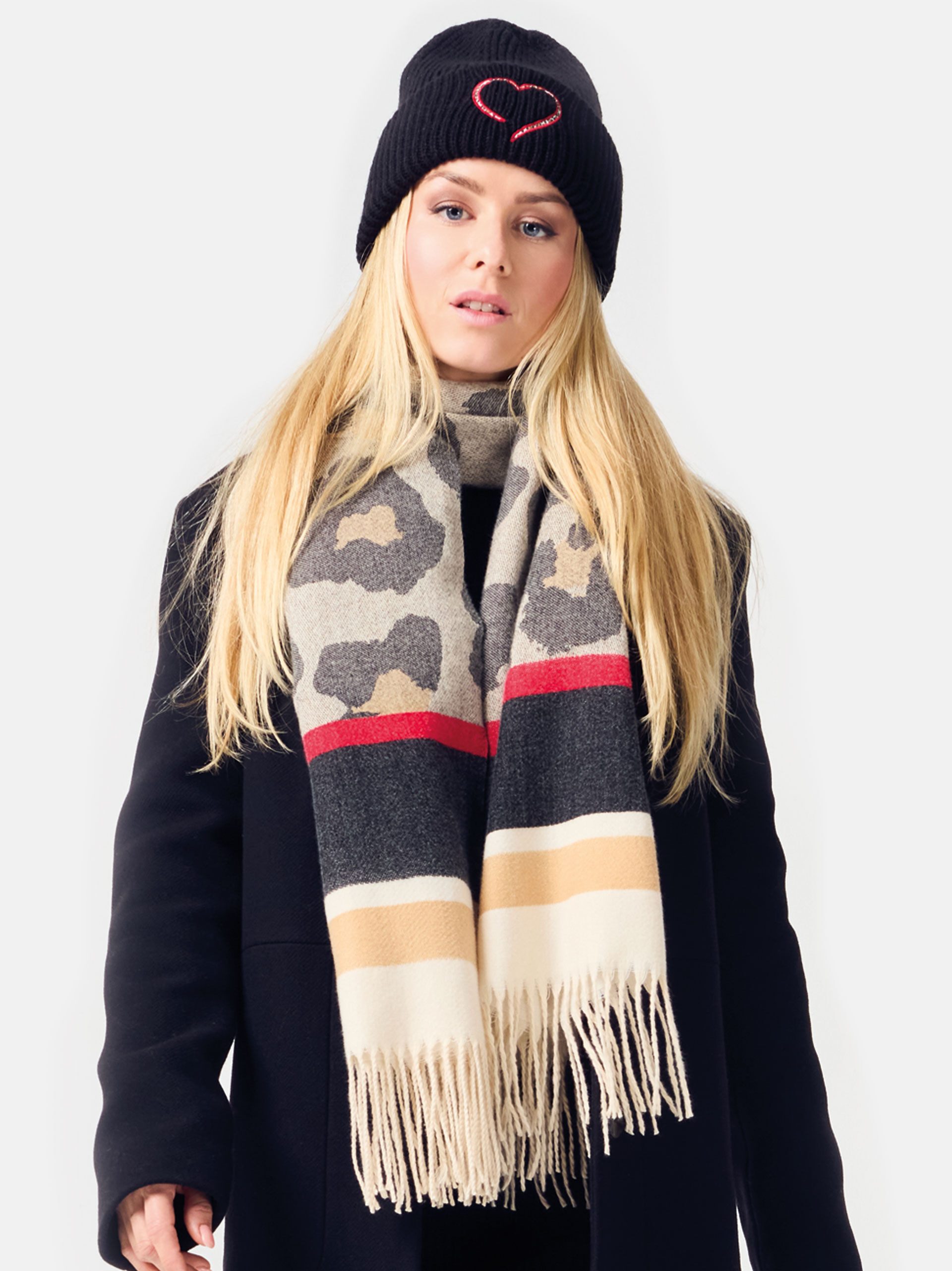 Samaya Beanie Percy mit Animal Patch