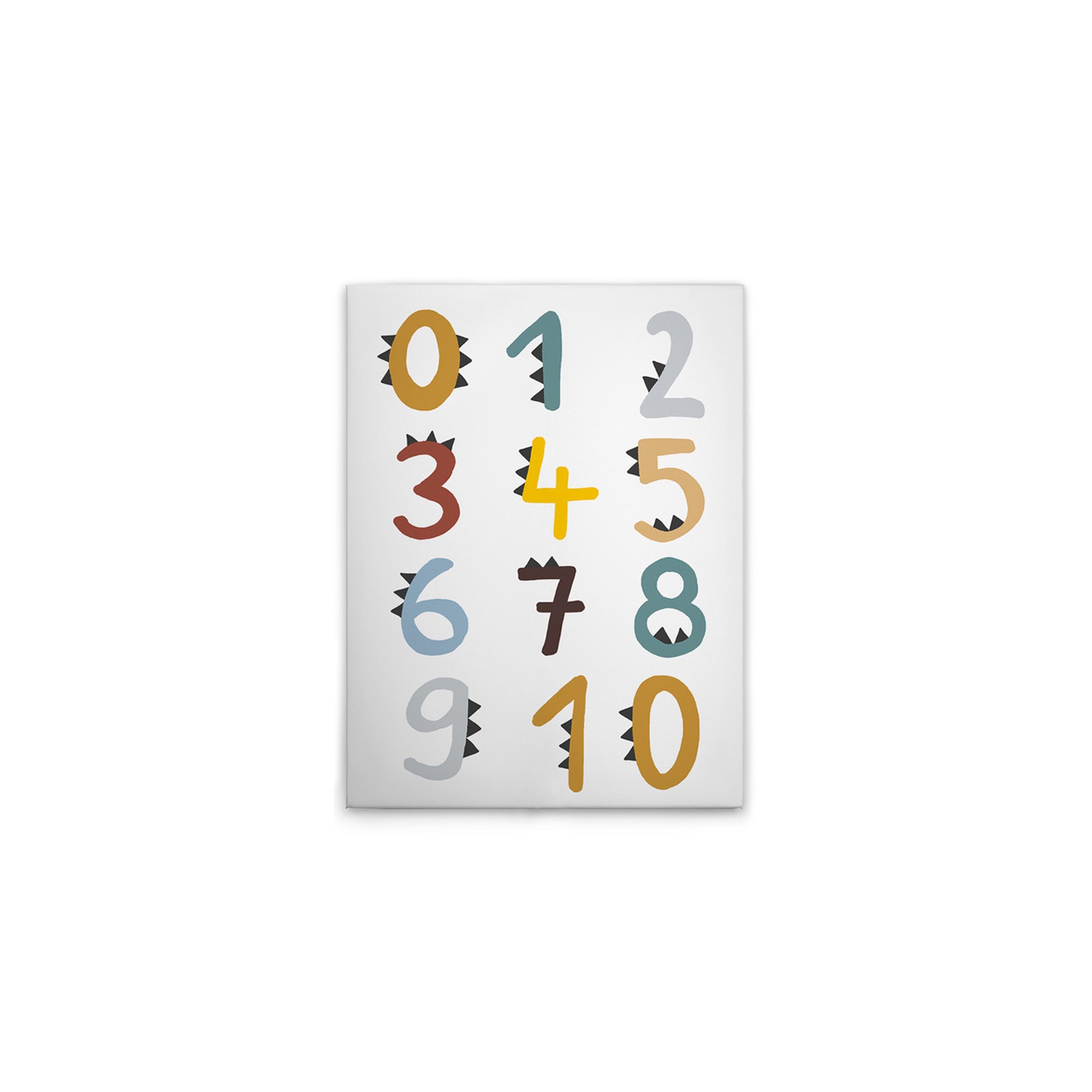 Tadessi Leinwandbild Zahlen - Kunstdruck - M1-No.50627, Zahlen
