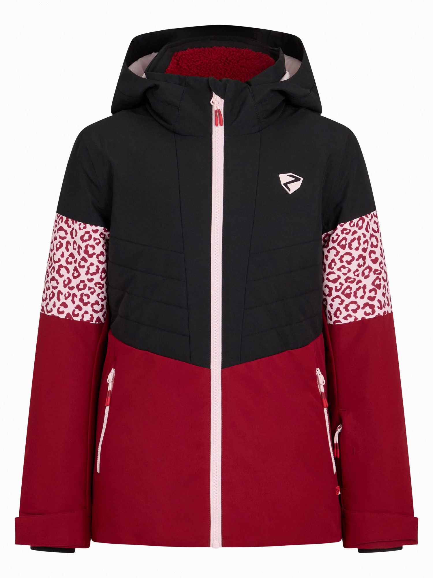Ziener Skijacke ARISA-Z AQUASHIELD® MÄDCHEN wasser- u. winddicht, atmungsaktiv, warm, reflektierende Elemente