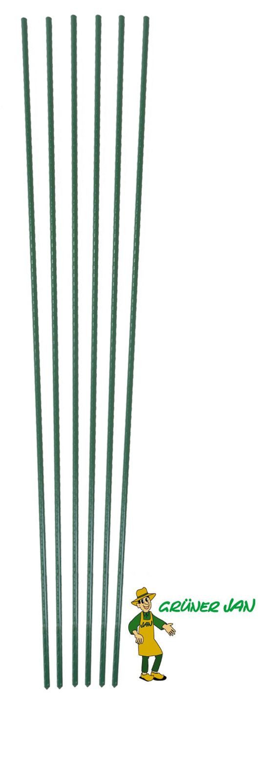 Rankhilfe 6x Metall Blumenstab 1m Blumenstütze Tomatenstab Rankhilfe Pflanzstab