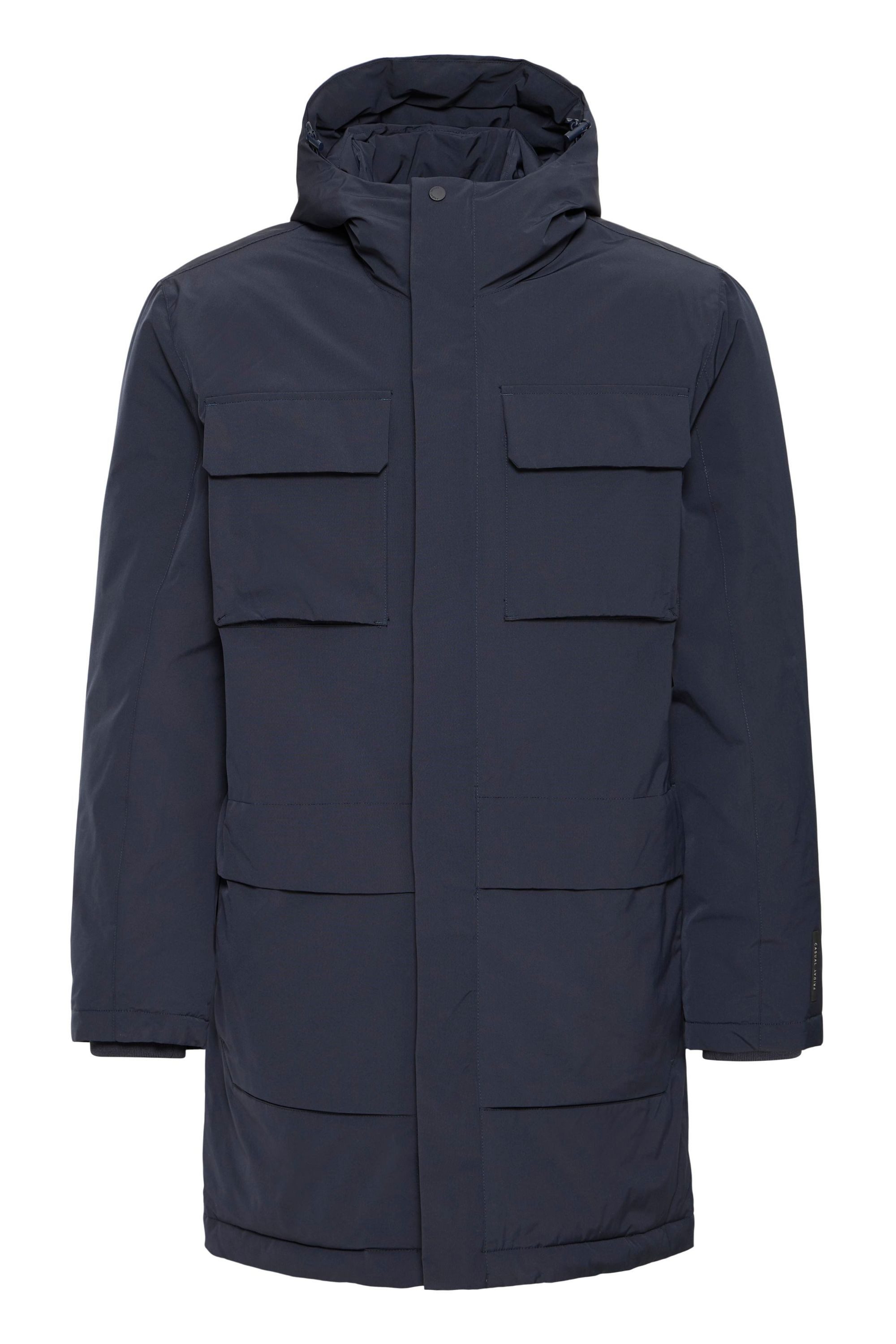 Casual Friday Wintermantel CFKlint Wärmende Winterjacke