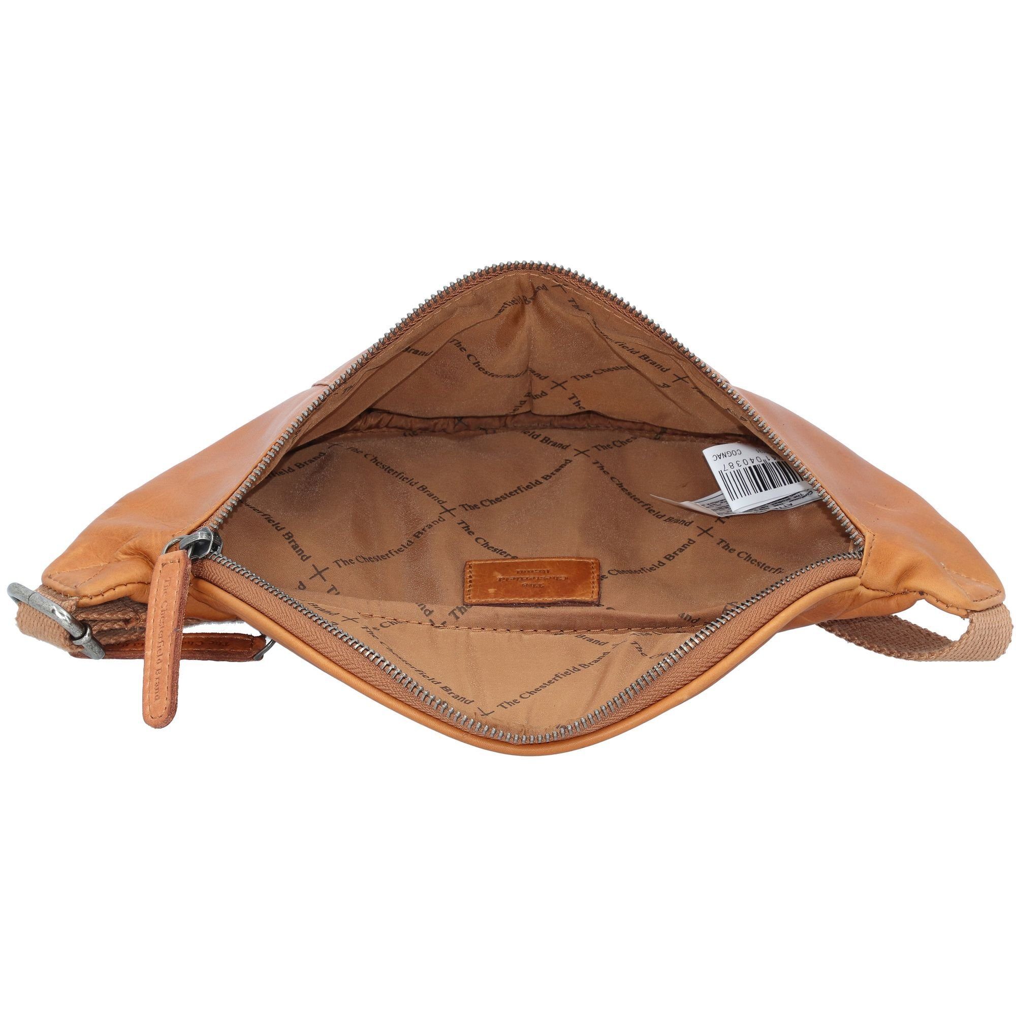 Gürteltasche Chesterfield cognac Up, The Brand Wax Pull Leder