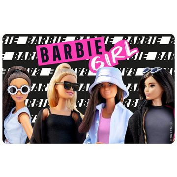 United Labels® Lunchbox Barbie Brotdose mit Trennwand - Pink, Kunststoff (PP)