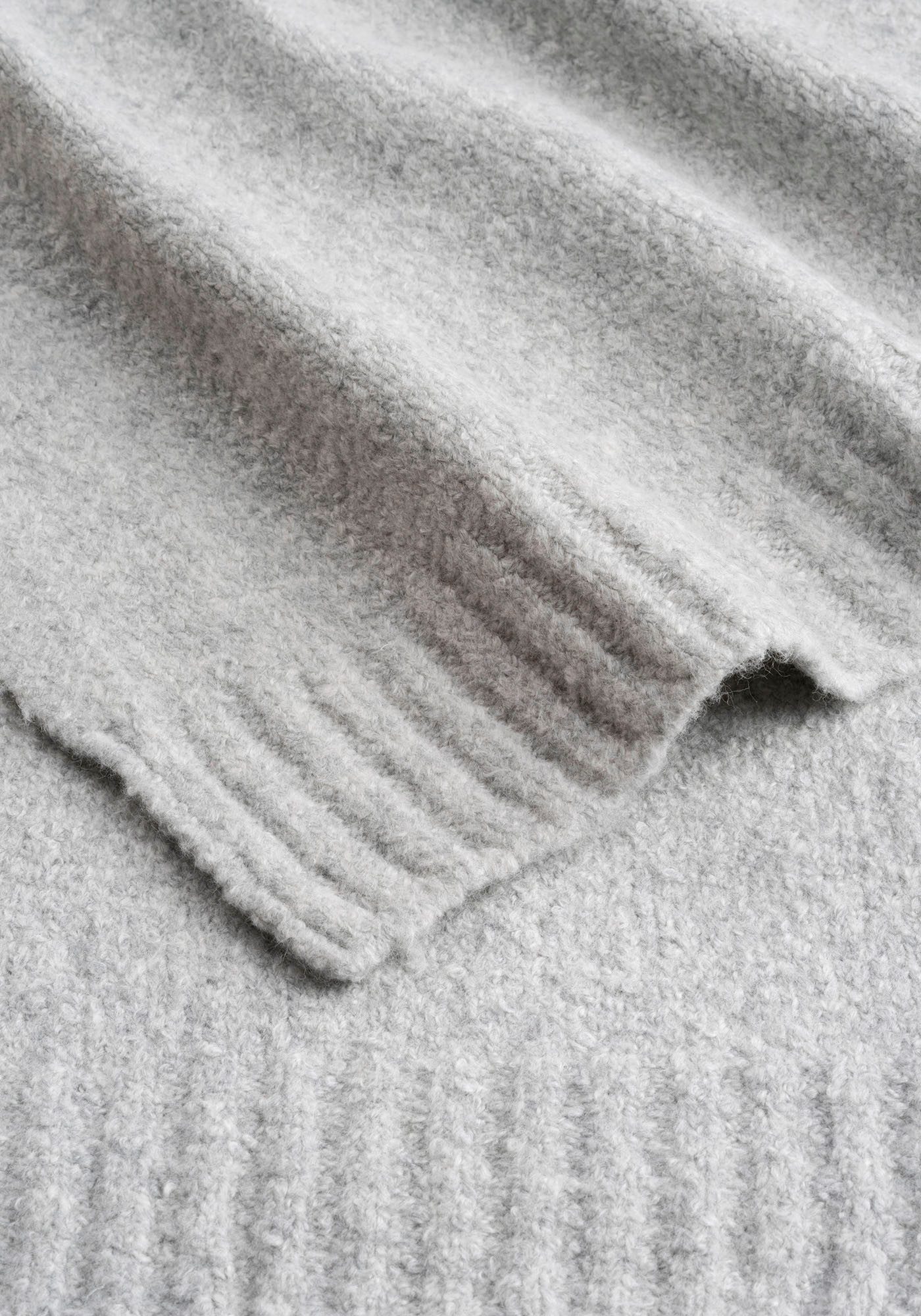 Cinque Strickschal ALEXIO, aus kuschelweichem Materialmix, ohne Fransen
