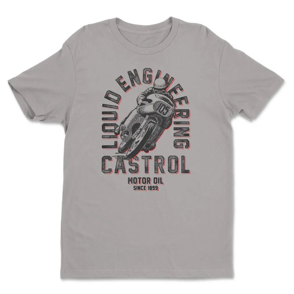 Castrol T-Shirt Bike 1899 Graphic T-Shirt