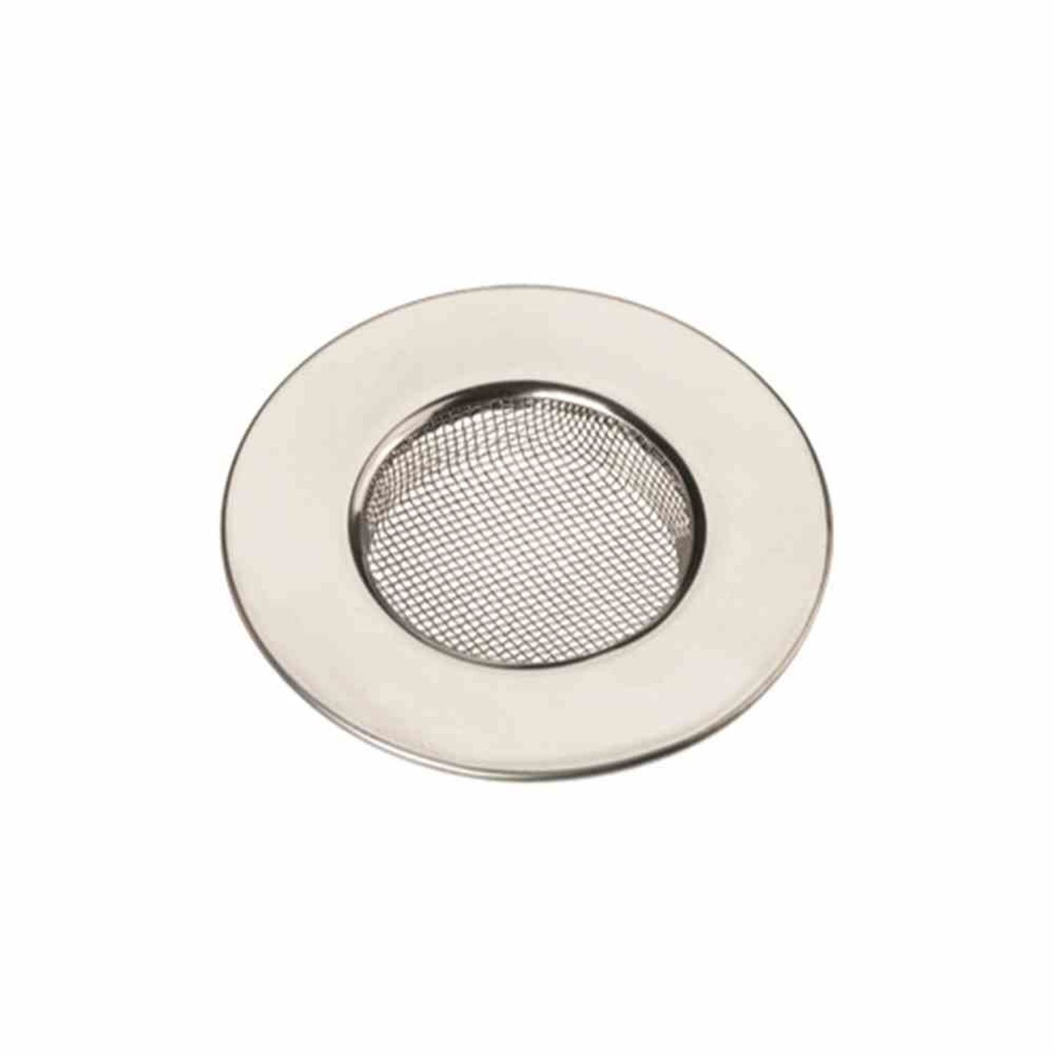 Metaltex Abflusssieb Haarfangsieb Edelstahl 75 mm, Edelstahl