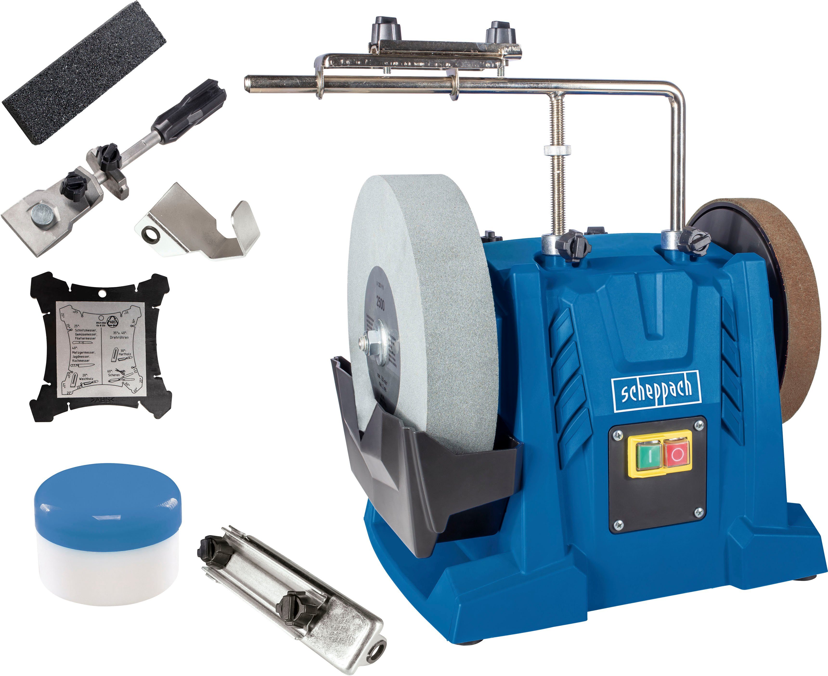 Scheppach Nass-Trockenschleifer TIGER 7000S -Homekit, 200W, 250mm Korund-Sc günstig online kaufen