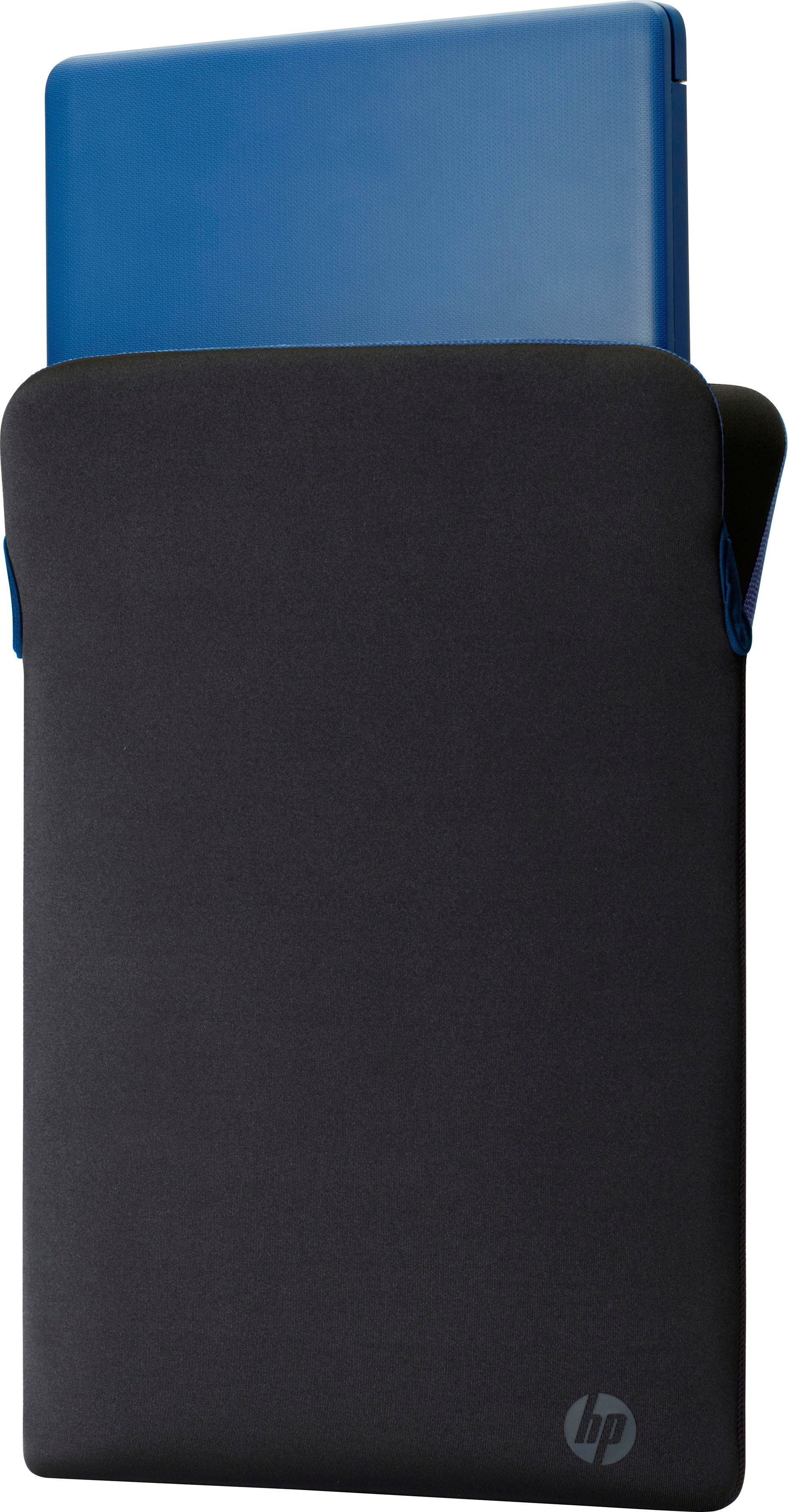 HP Laptoptasche 35,6cm Blk/Geo 14Zoll Sleeve (P) schwarz-blau Reversible Protective