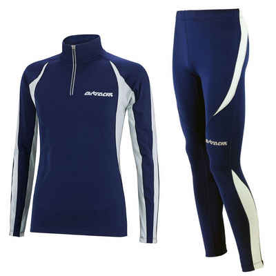 Airtracks Lauftights Herren Thermo Laufset Pro: Funktions Laufshirt Langarm + Laufhose Lang (Set, 2-tlg) Laufbekleidung mit warme Thermoqualität, bei kaltem Wetter Herbst -Winter » S M L Xl XXL XXXL «