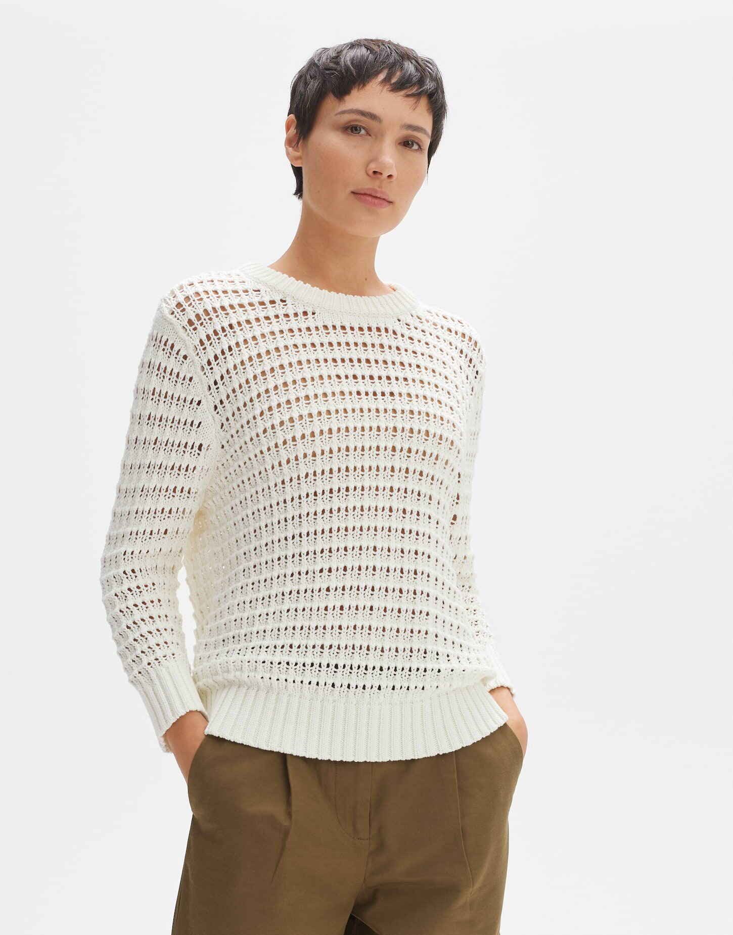 OPUS Strickpullover Pelisa Wir empfehlen eine Größe größer.