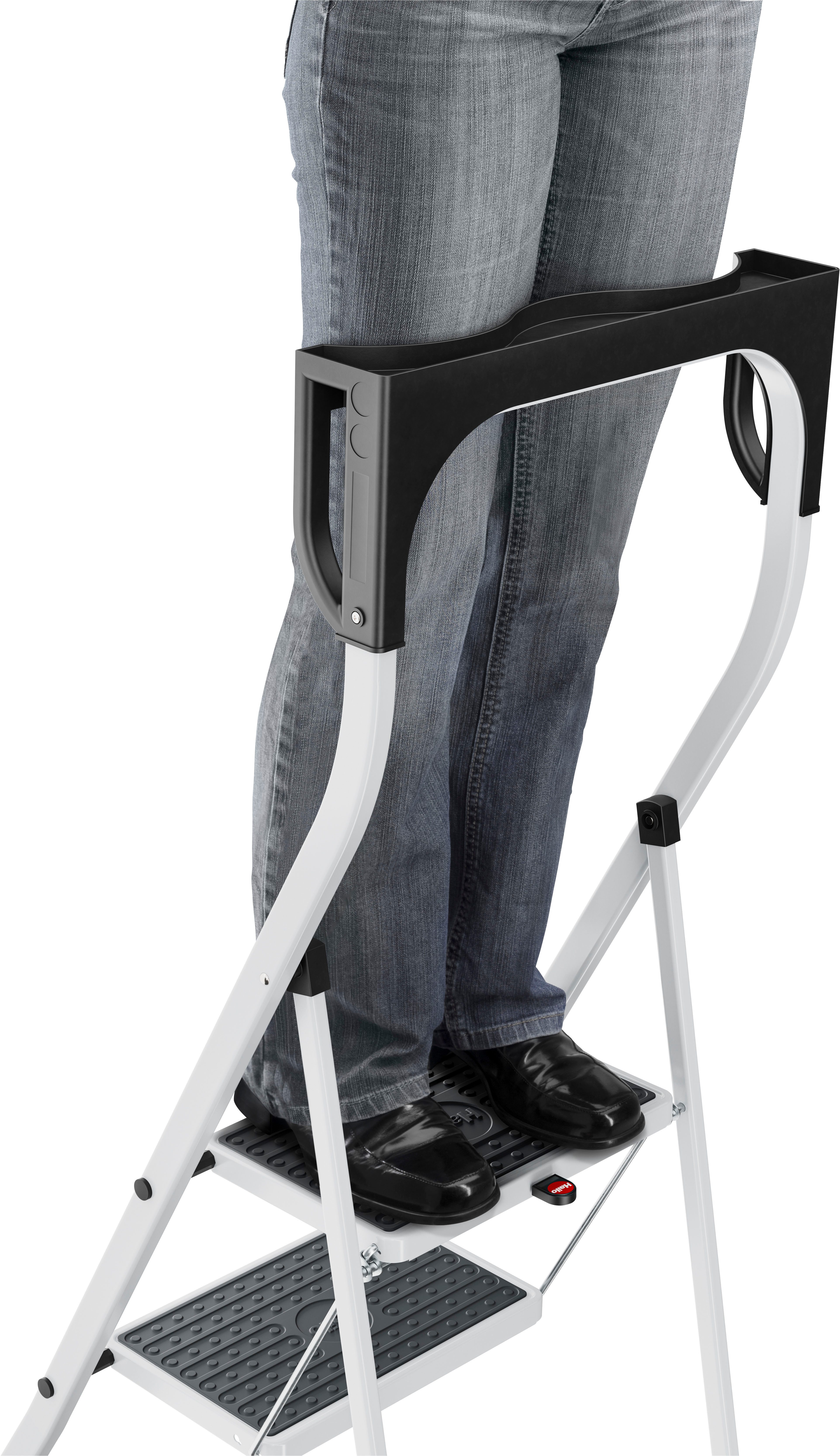 Hailo Trittleiter ComfortLine, belastbar bis 150 kg