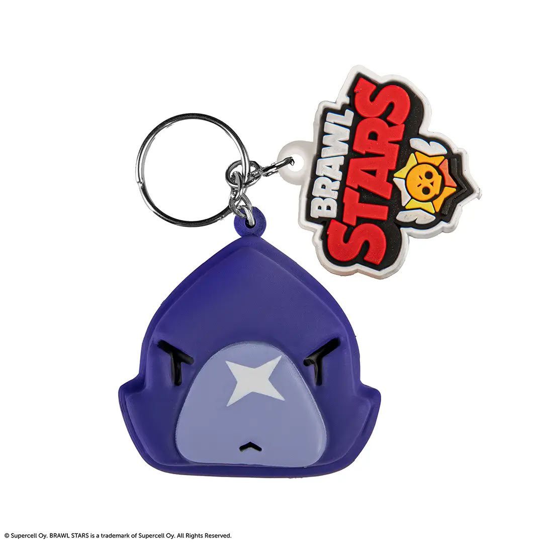 Cinereplicas Schlüsselanhänger Brawl Stars Crow Squishy Schlüsselanhänger