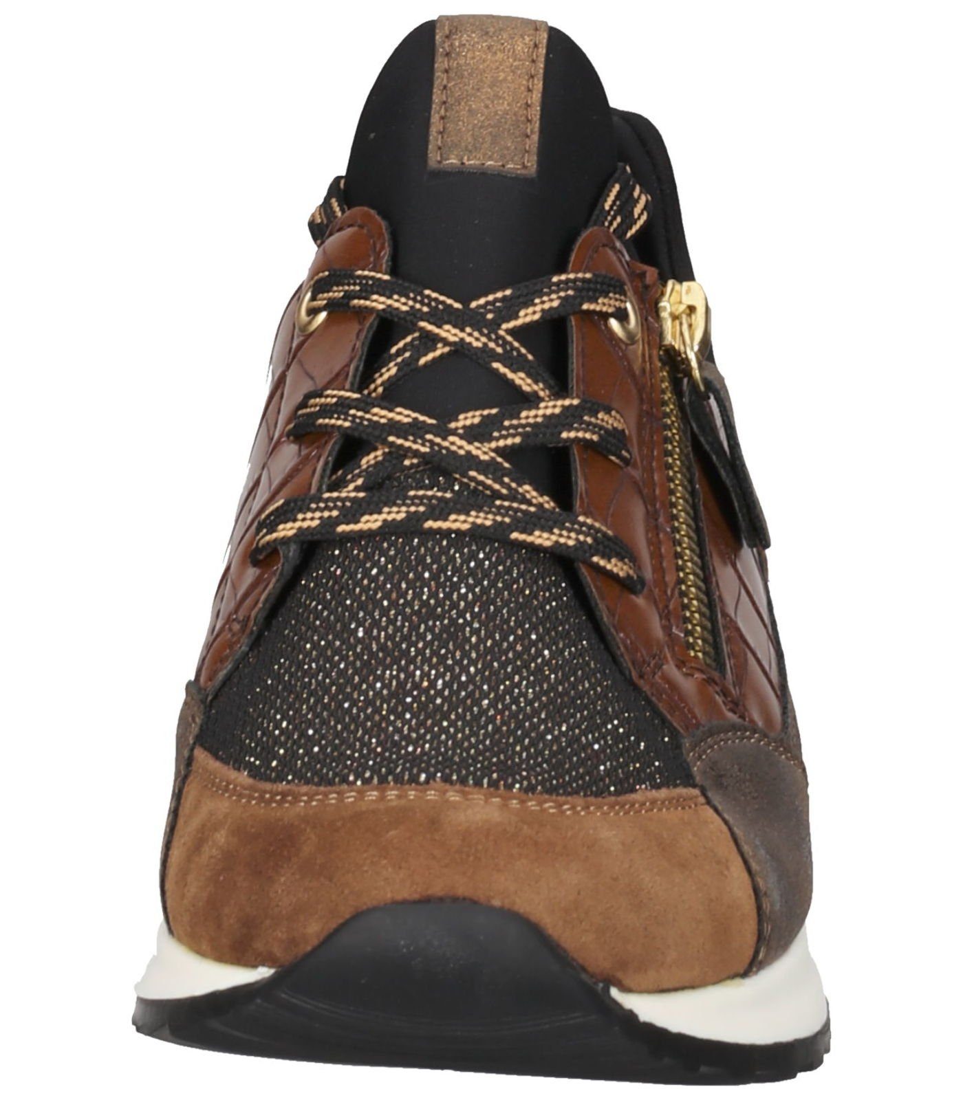 amaretto/schwarz-bronze/antik/mogano/schwarz Sneaker / Sneaker 25 Remonte Lederimitat