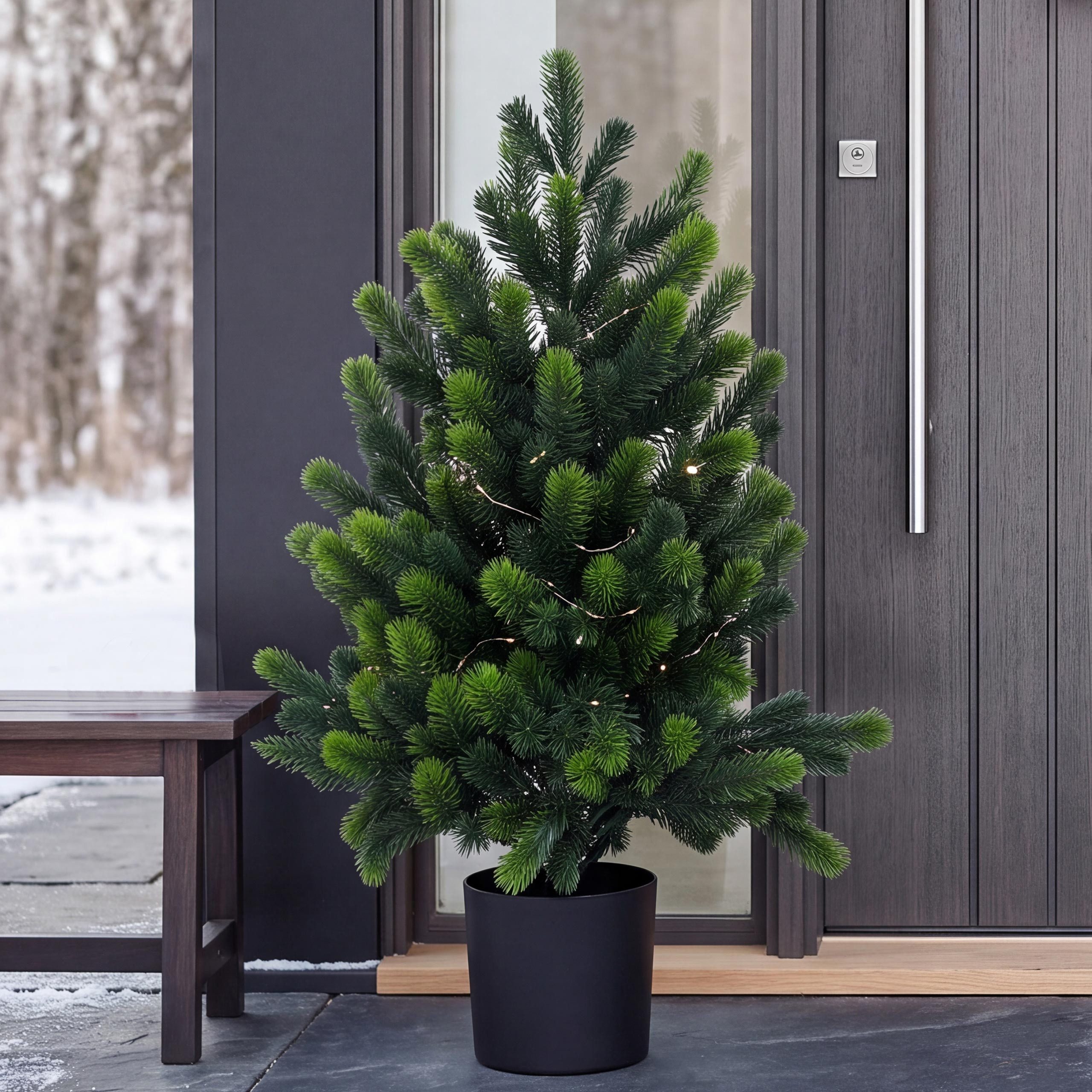 Kunstbaum MCW-R29-60 Tanne, MCW, Höhe 60 cm, Kein Gießen erforderlich