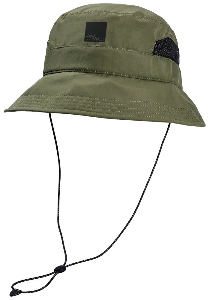 Jack Wolfskin Sonnenhut VENT BUCKET greenwood HAT