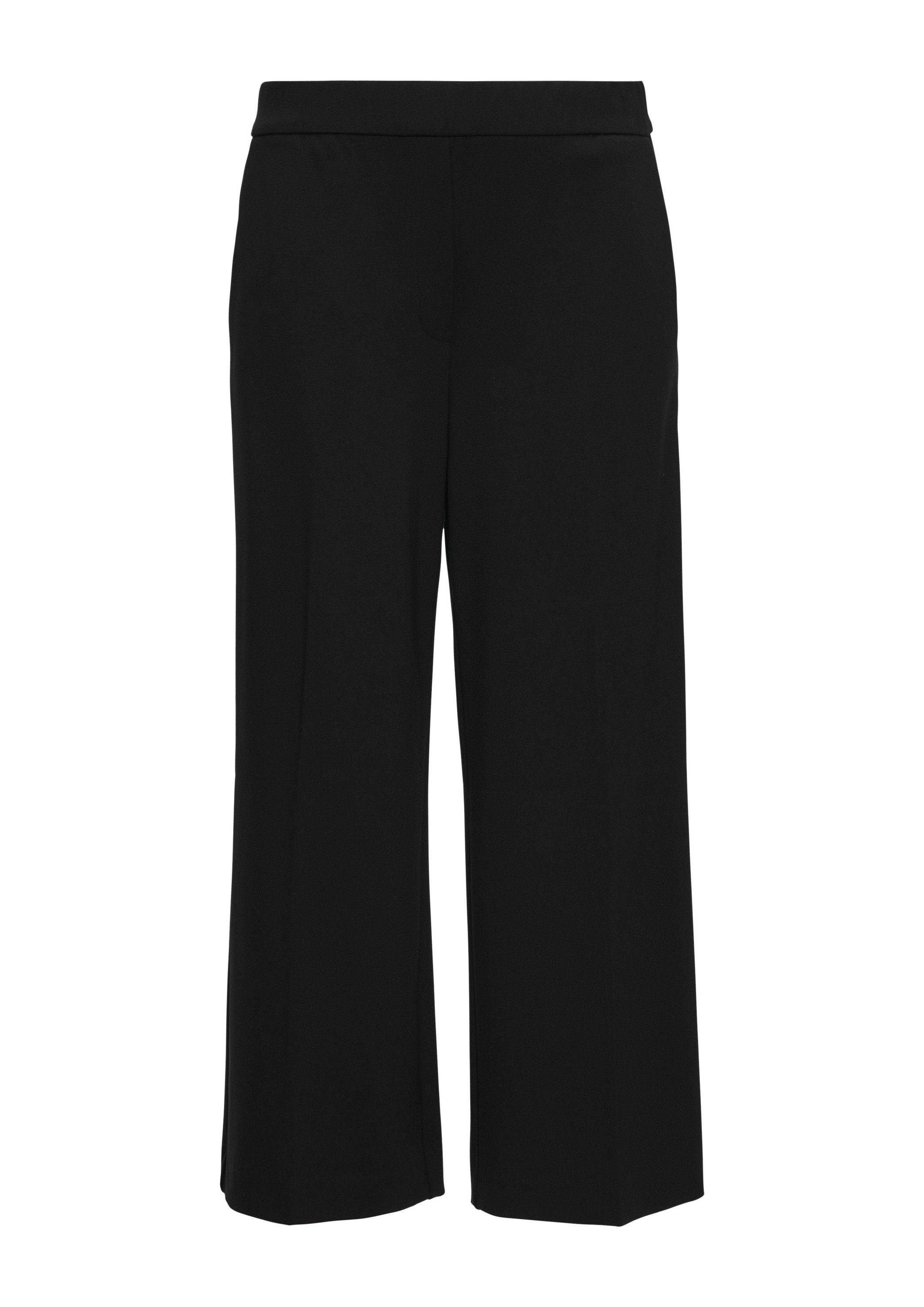 s.Oliver Culotte Hose Culotte aus Interlock-Jersey mit Elastikeinsatz