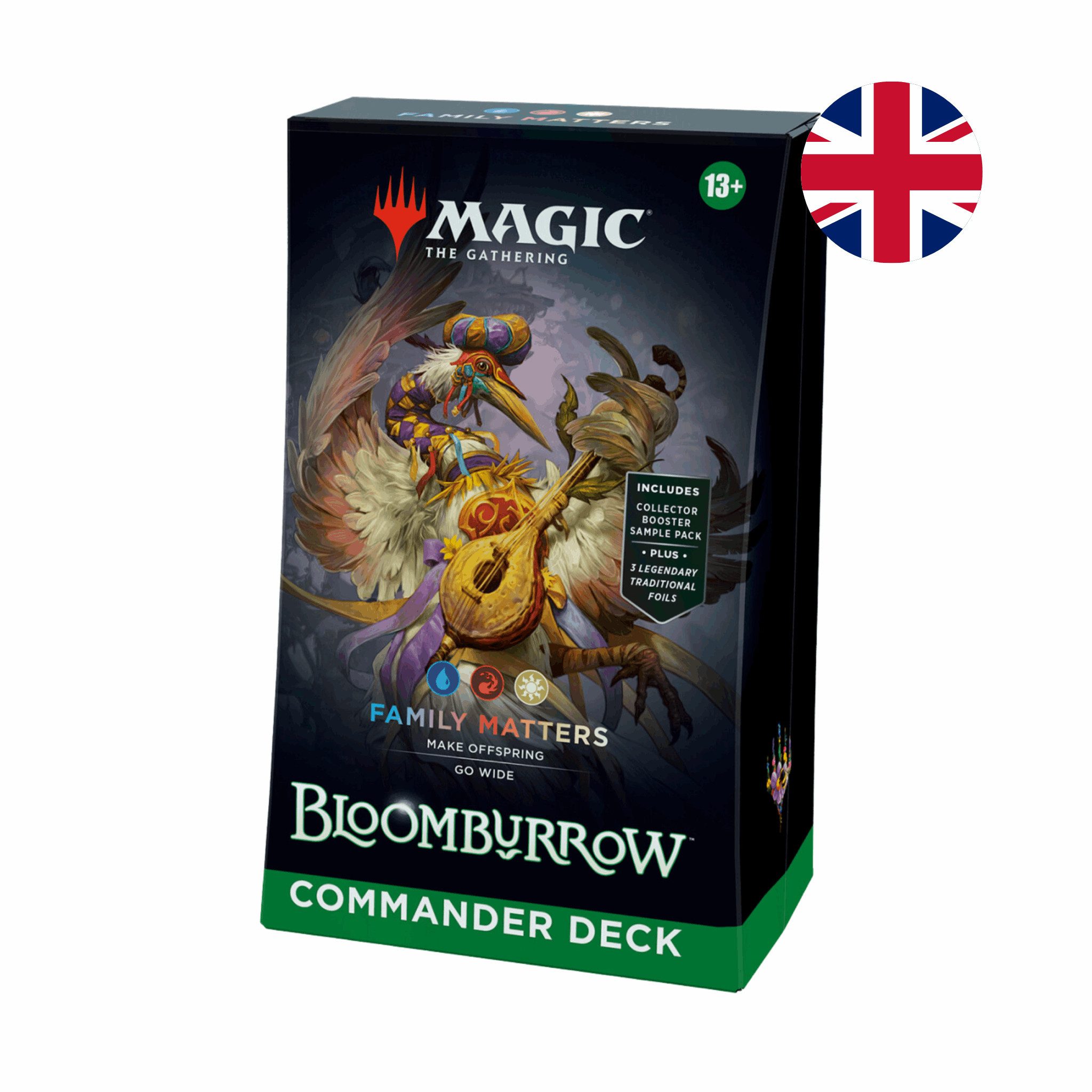 Magic the Gathering Sammelkarte Magic: The Gathering - Bloomburrow Commander Deck - Englisch
