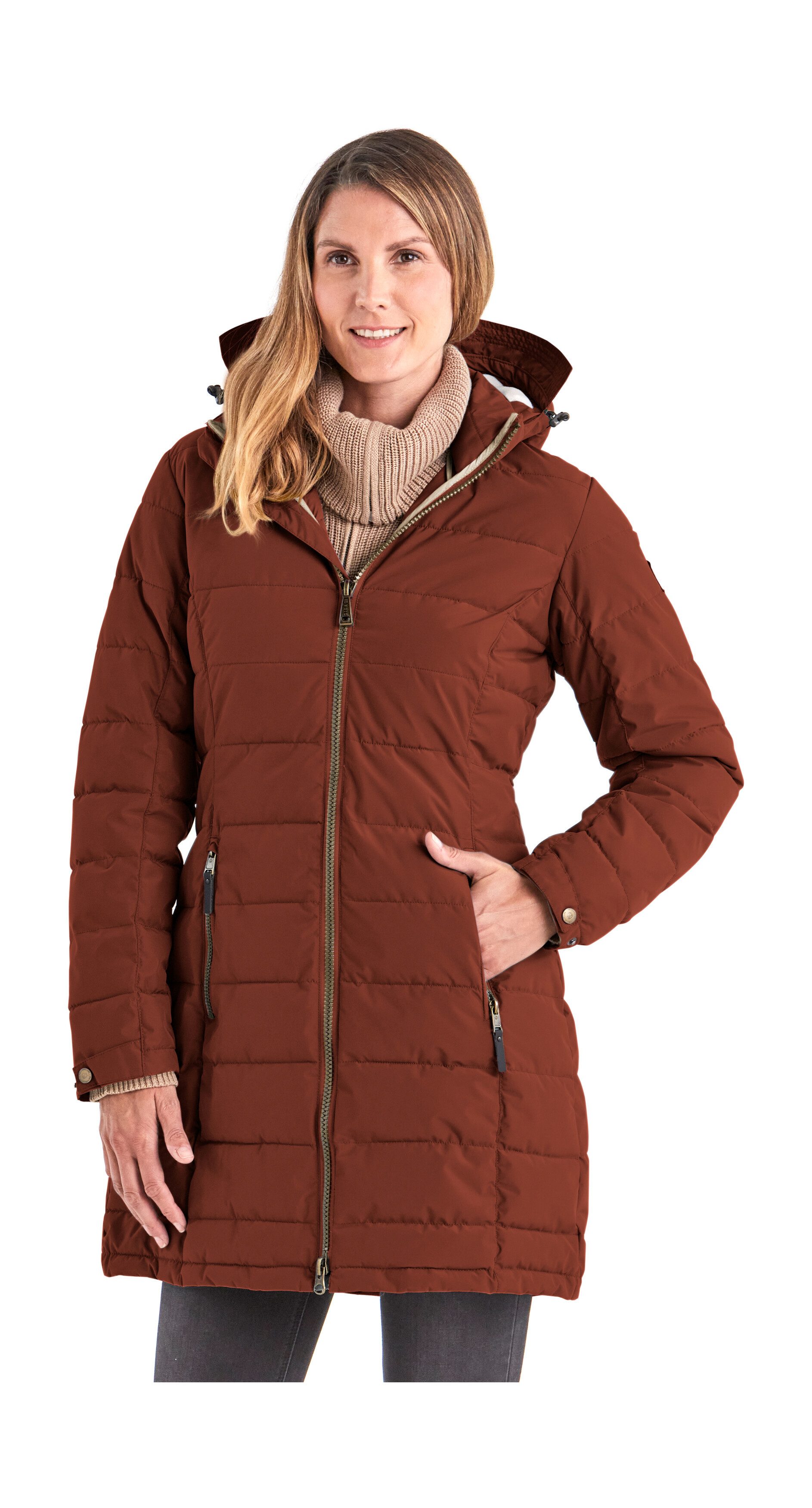 G.I.G.A. DX by killtec Steppmantel GW 13 WMN QLTD PRK Wasserabweisender, winddichter Steppparka mit urbanem Look